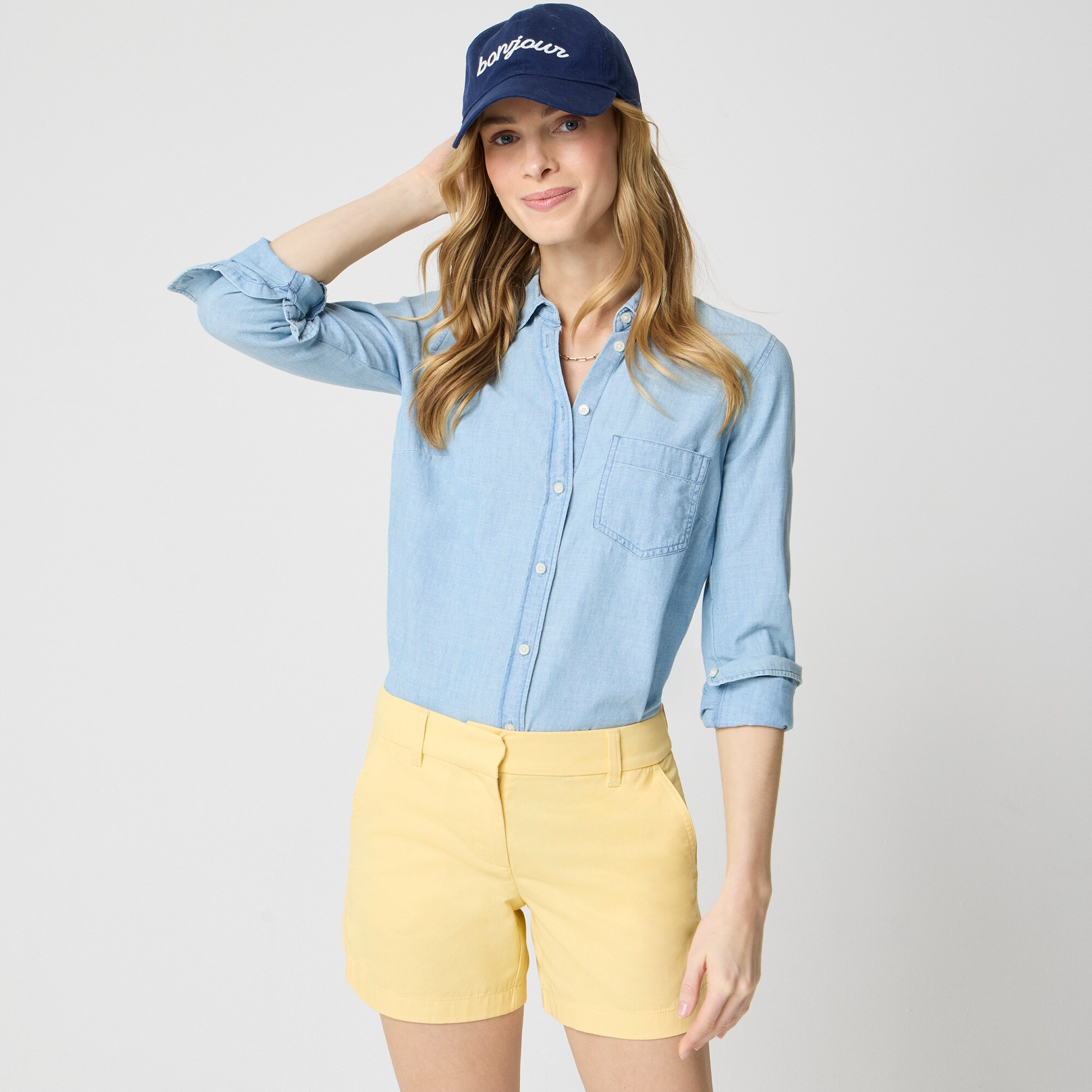 5" classic chino short