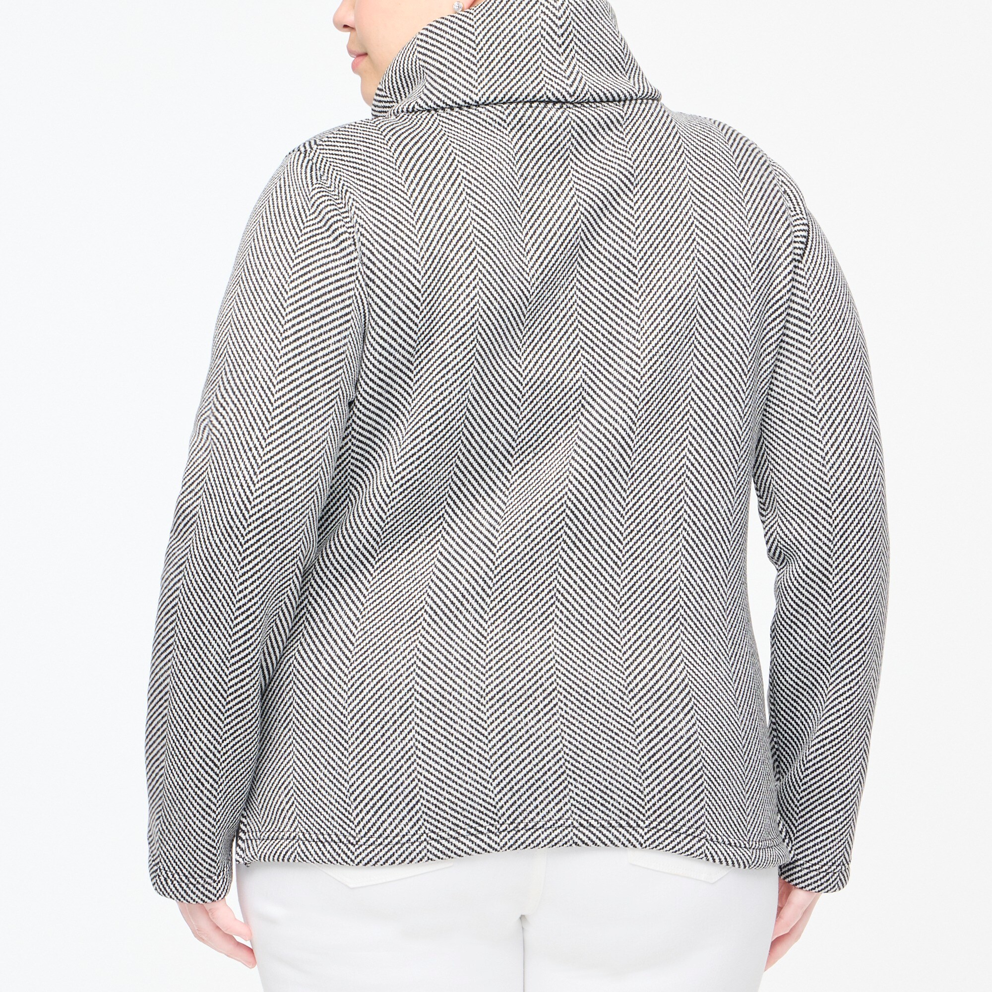 Factory Long sleeve Funnelneck Pullover For Women