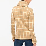 Long-sleeve funnelneck pullover