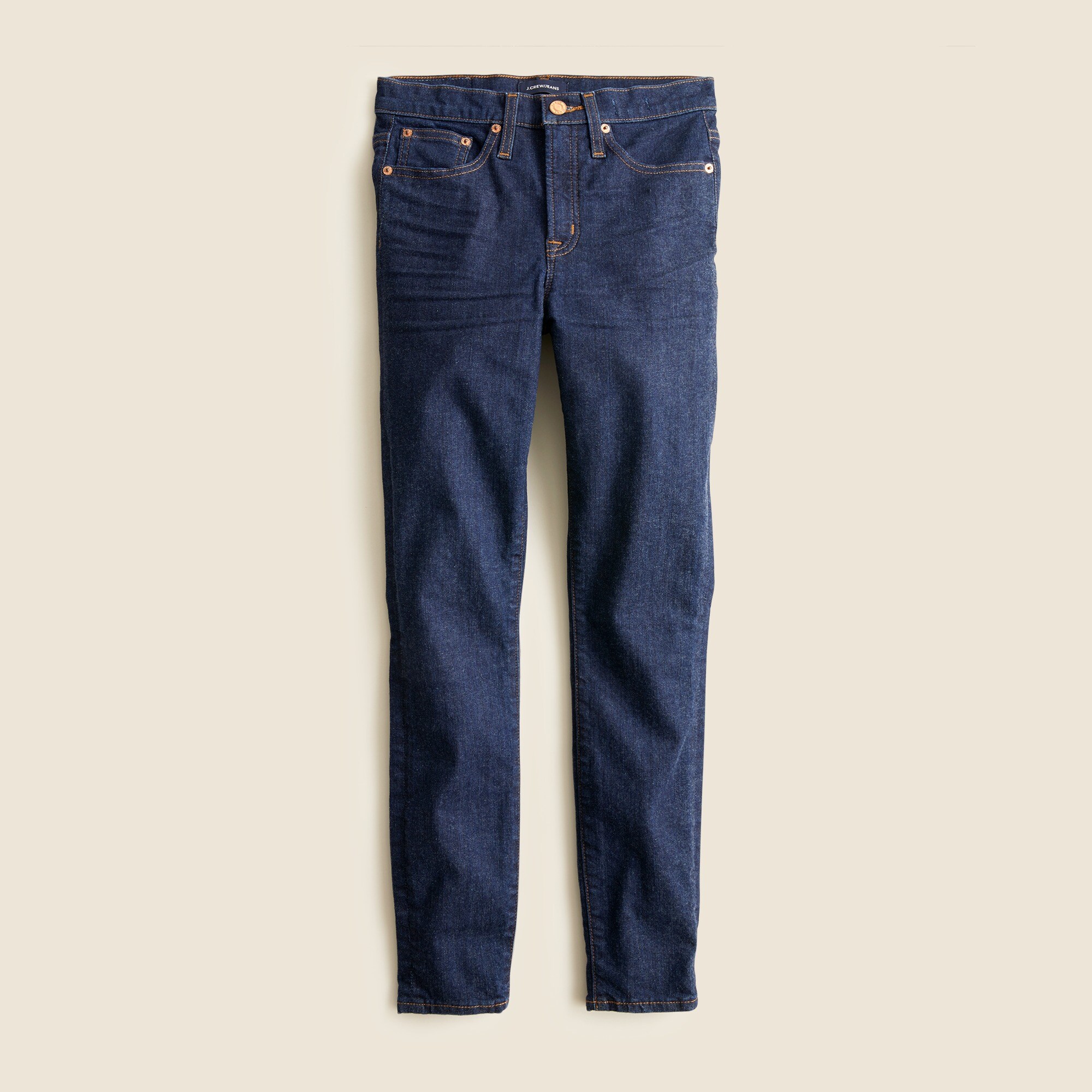 9" mid-rise toothpick jean in Classic Rinse wash