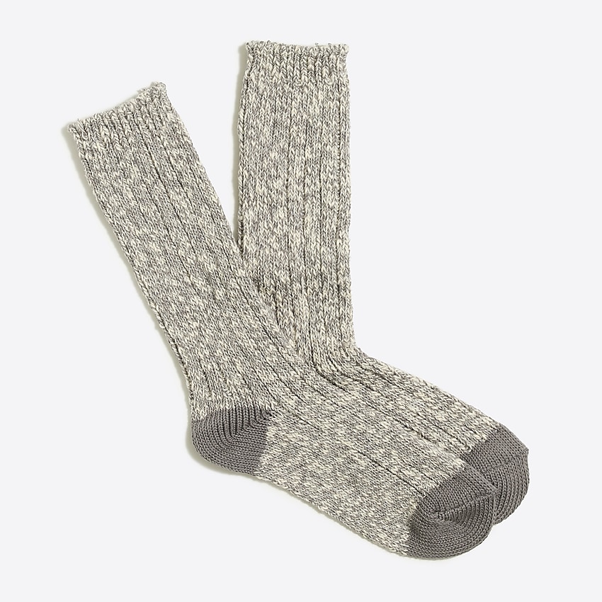 j.crew factory: camp socks for women, right side, view zoomed