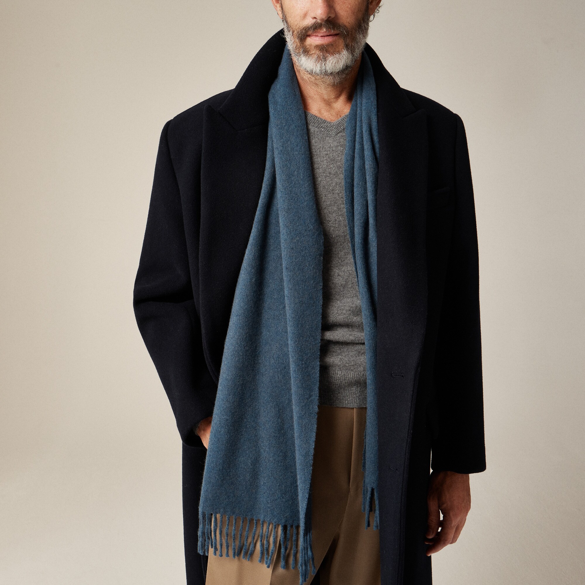 Cashmere-blend scarf