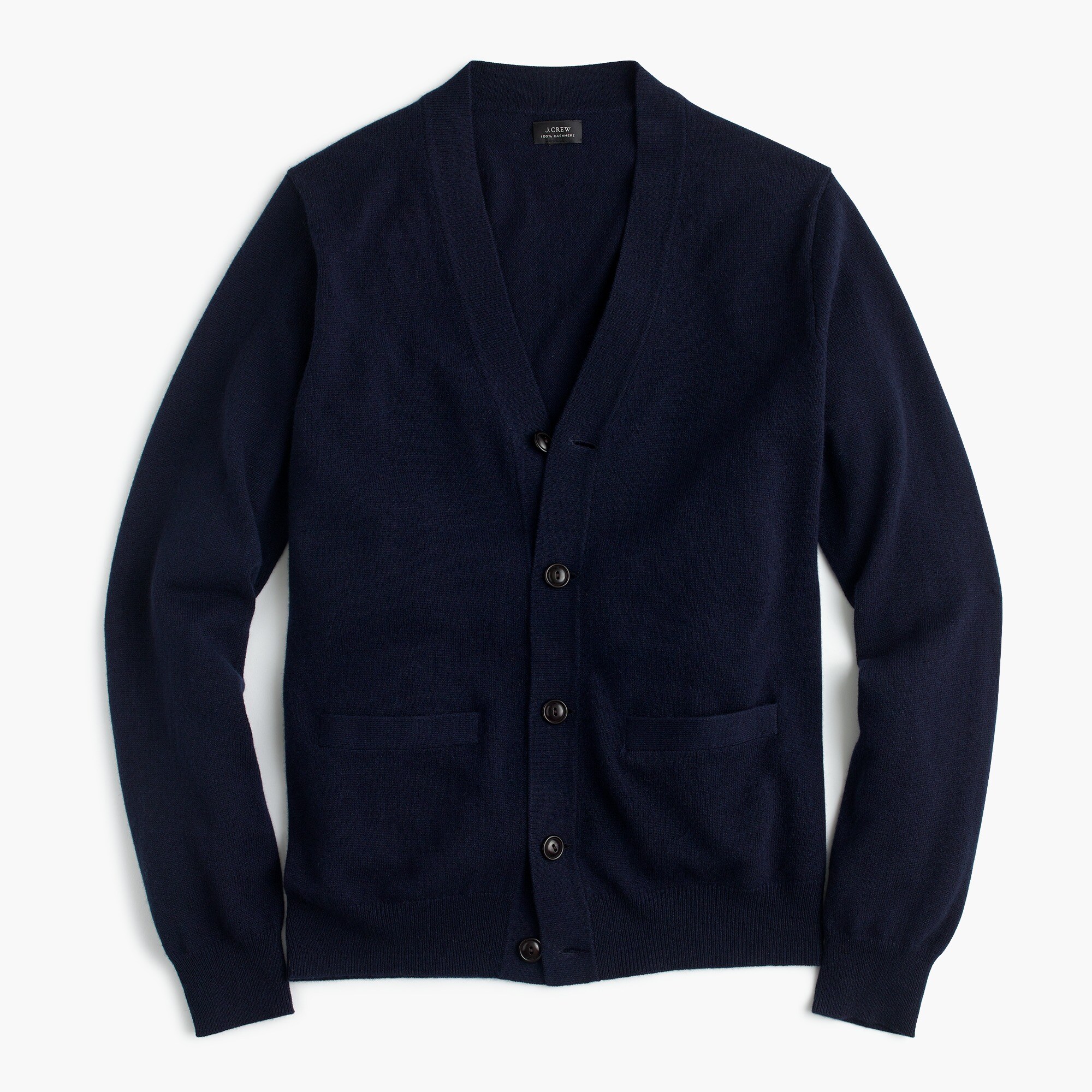 J.Crew Everyday Cashmere Cardigan In Deep Navy