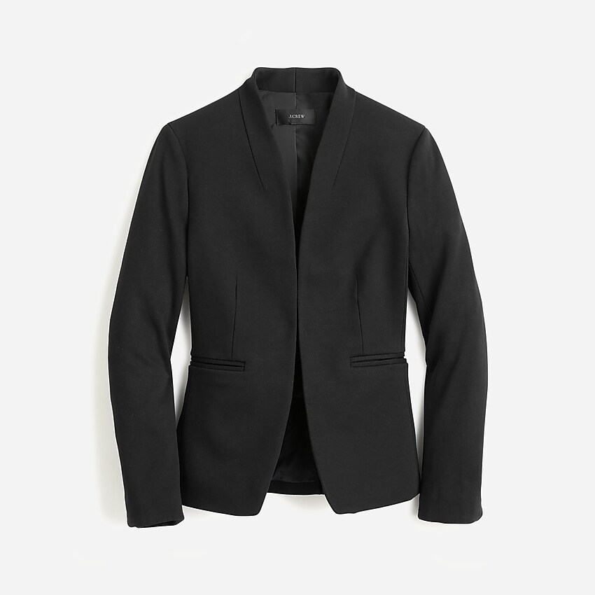 j.crew: going-out blazer in stretch twill, right side, view zoomed