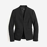 Going-out blazer in stretch twill