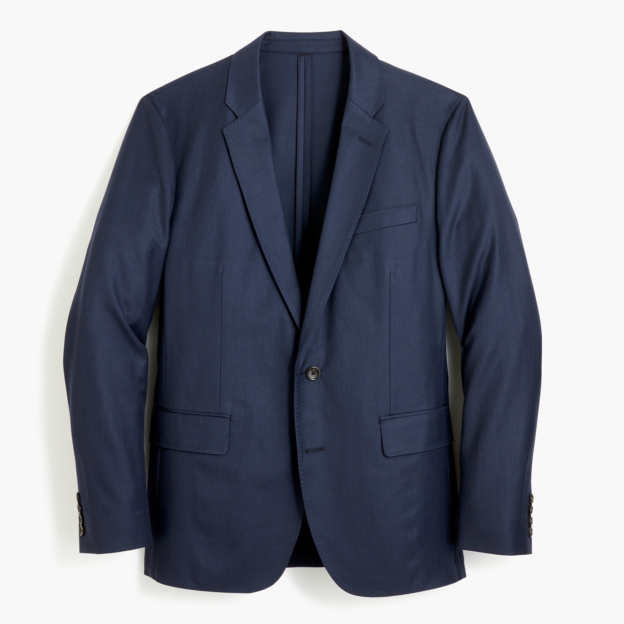 Ludlow Slim-fit unstructured blazer in American wool
