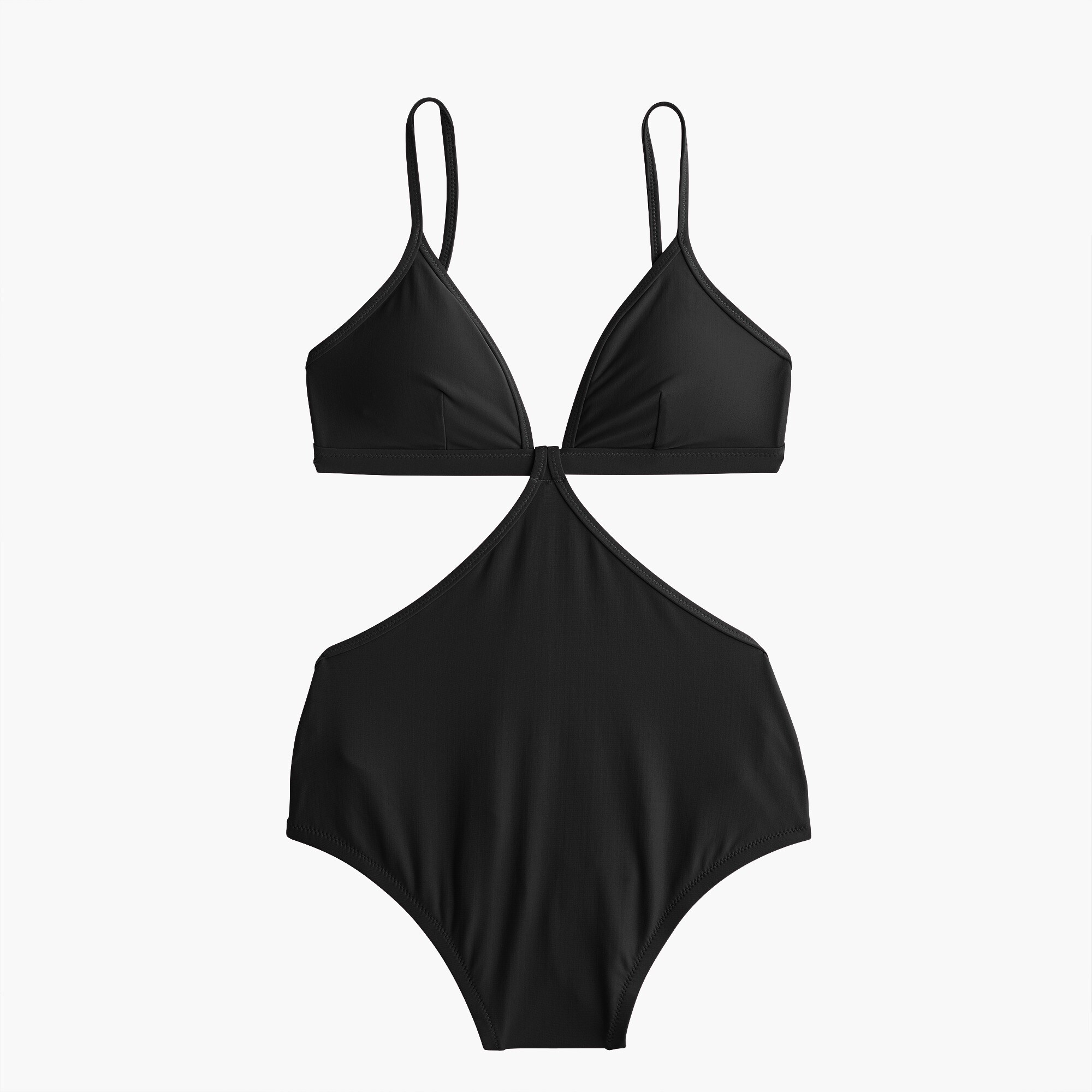 Cutout one-piece swimsuit