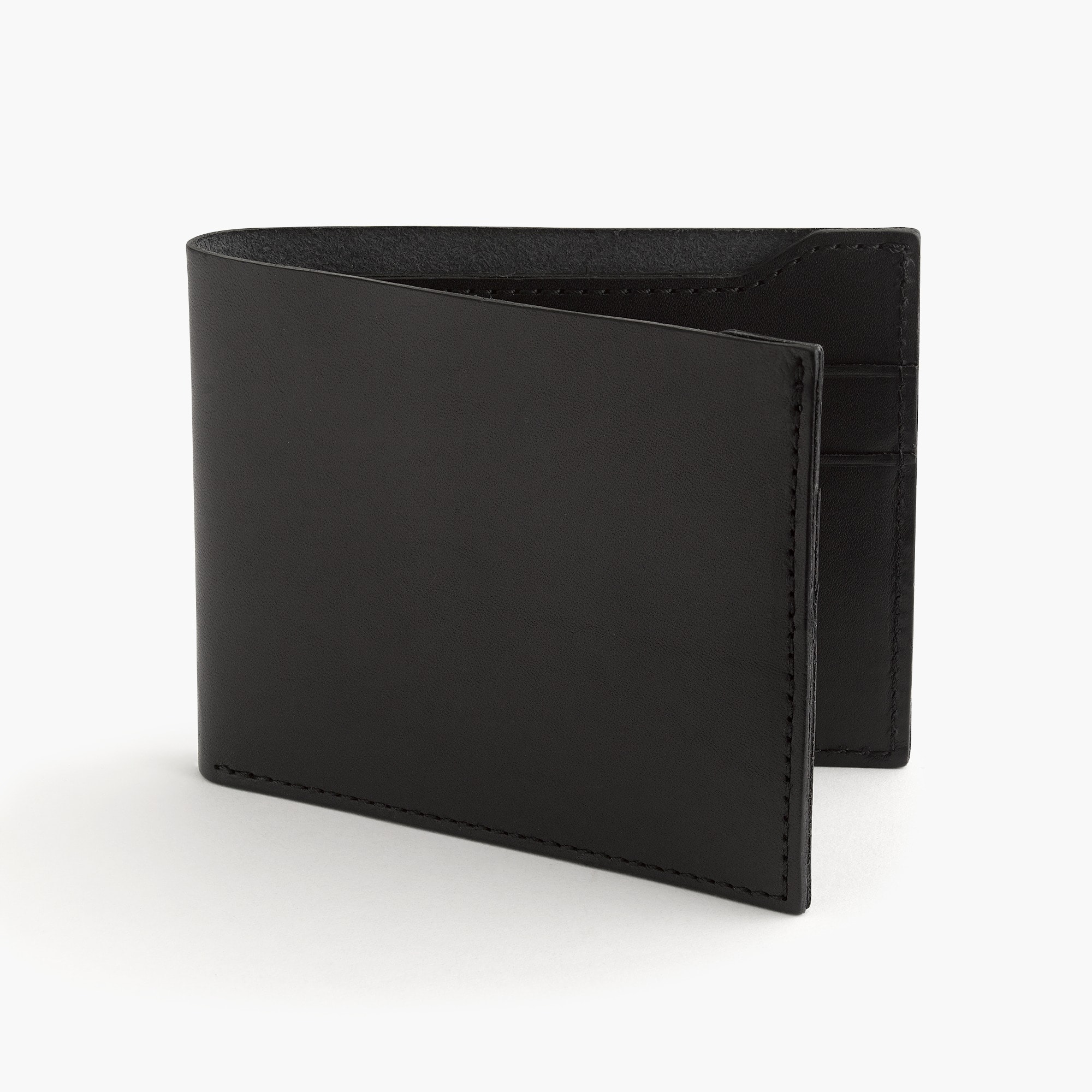 Billfold wallet in Italian leather Men accessories J.Crew