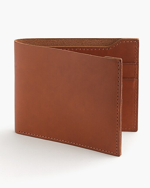 mens Billfold wallet in Italian leather