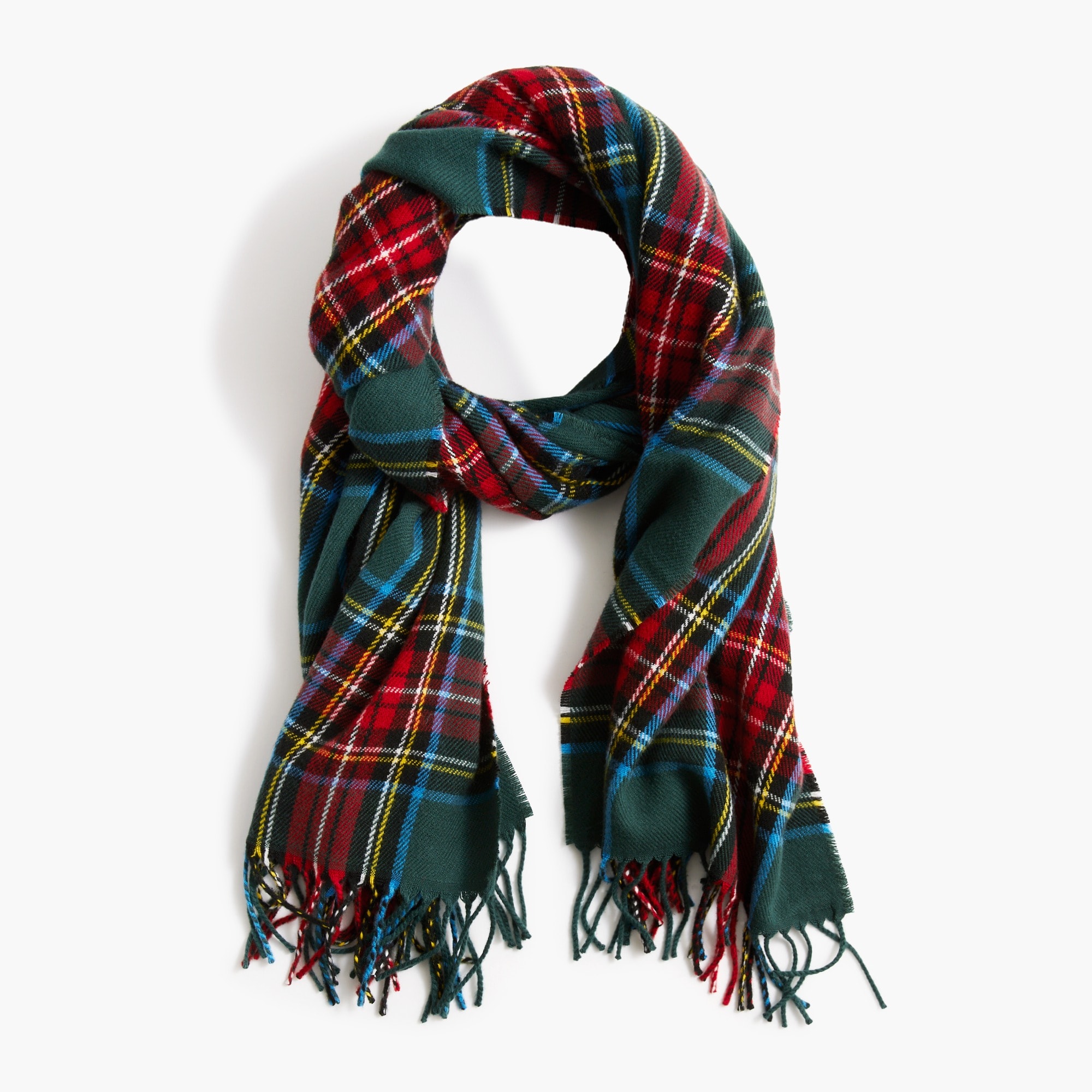 Classic plaid scarf