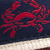 Embroidered patterned belt NAVY GOLF factory: embroidered patterned belt for men