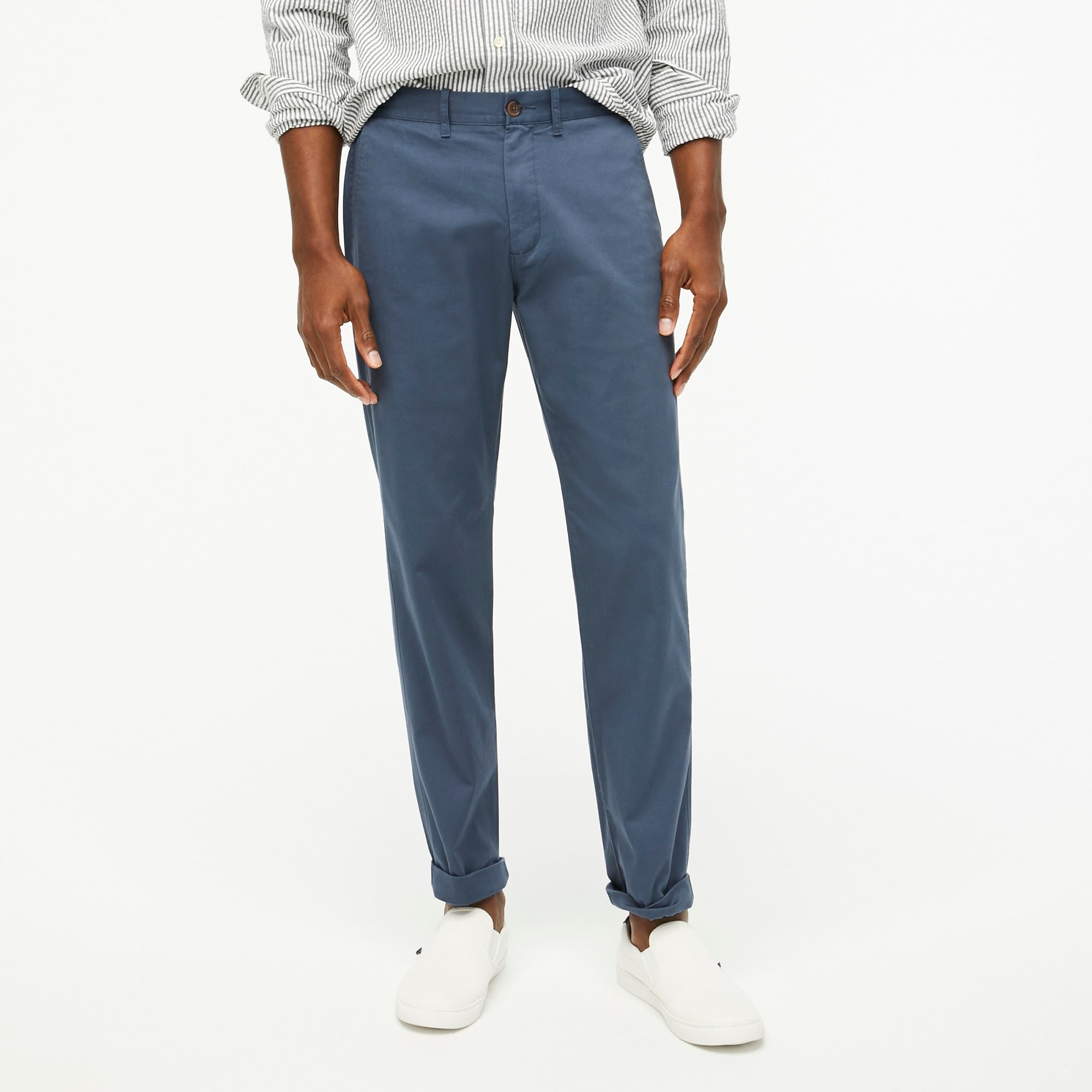 Straight-fit flex chino pant