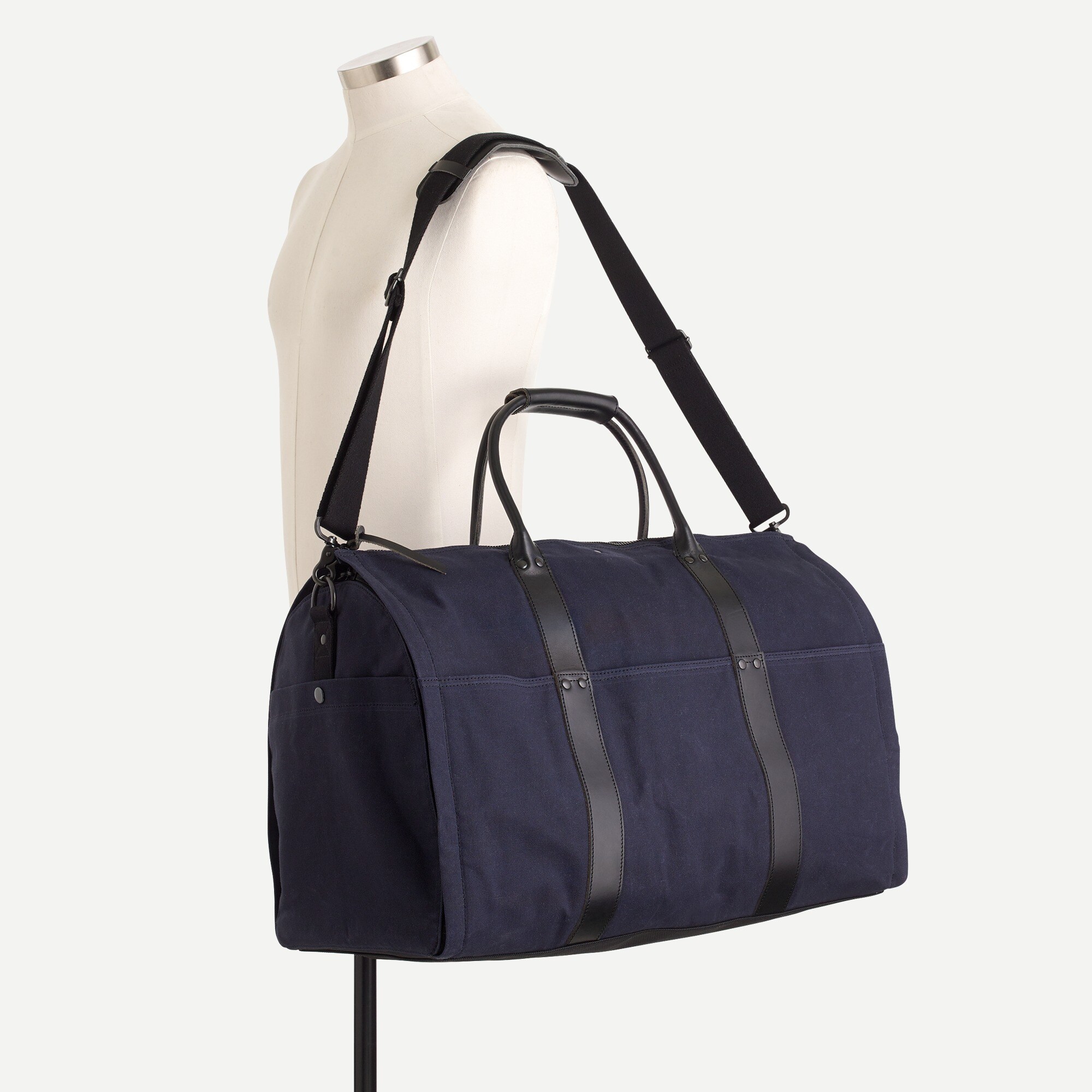 j crew ludlow garment duffel bag review