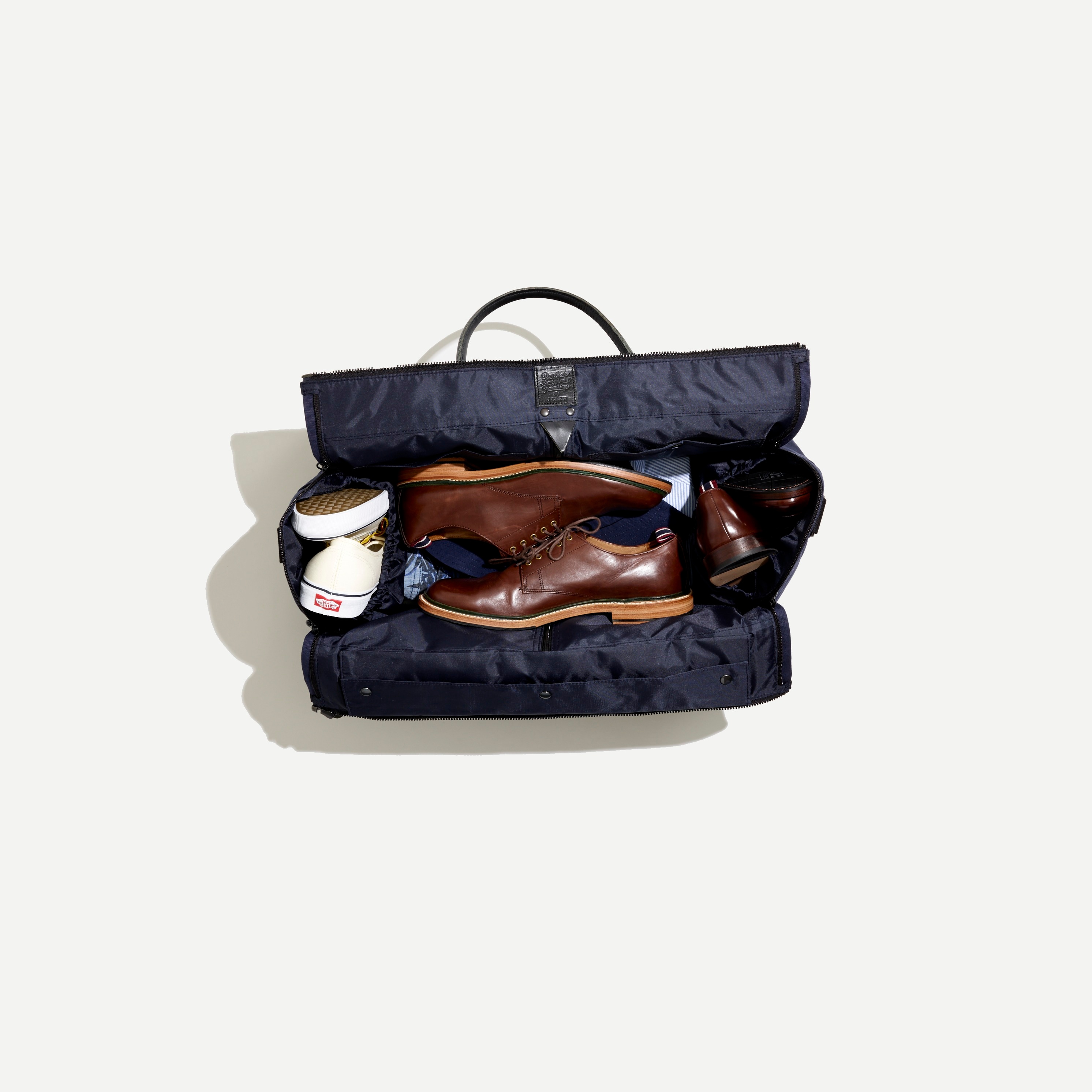 j crew ludlow garment duffel bag review