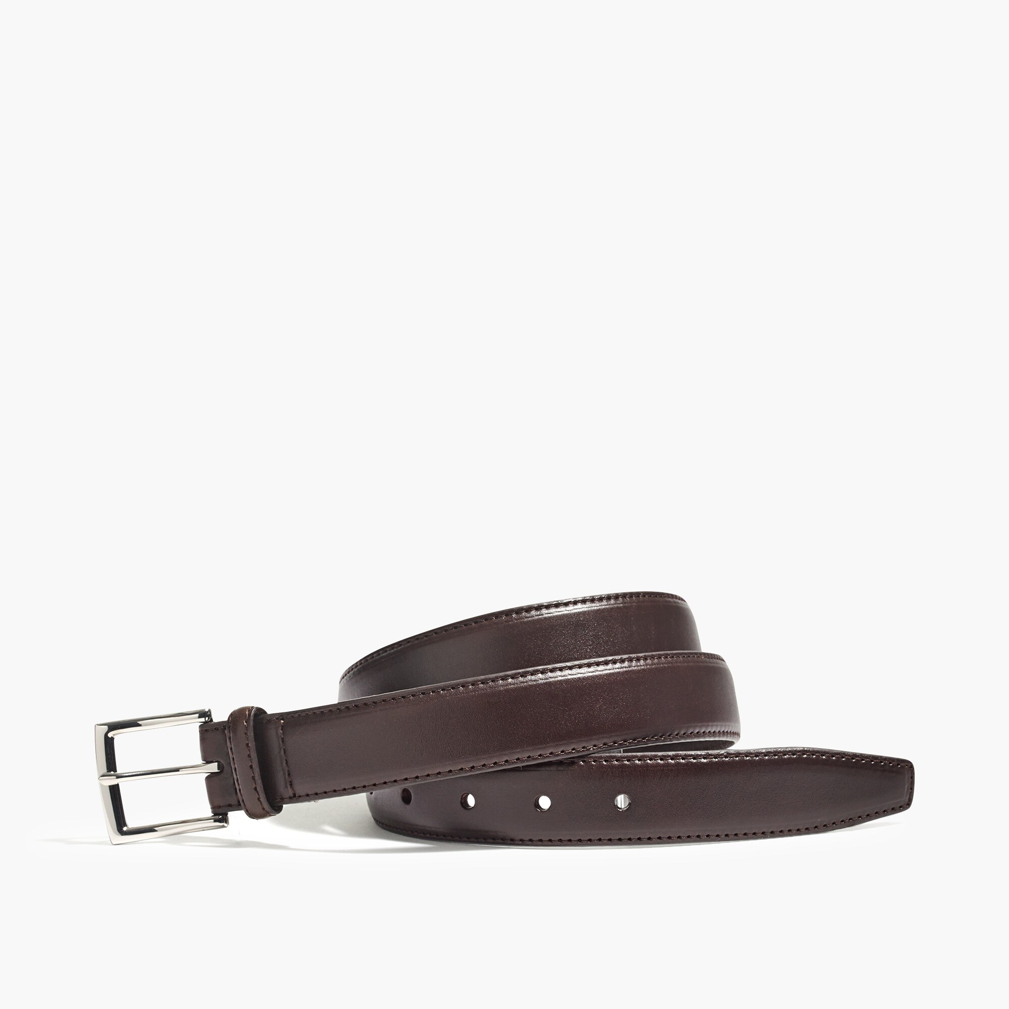 Classic leather dress belt