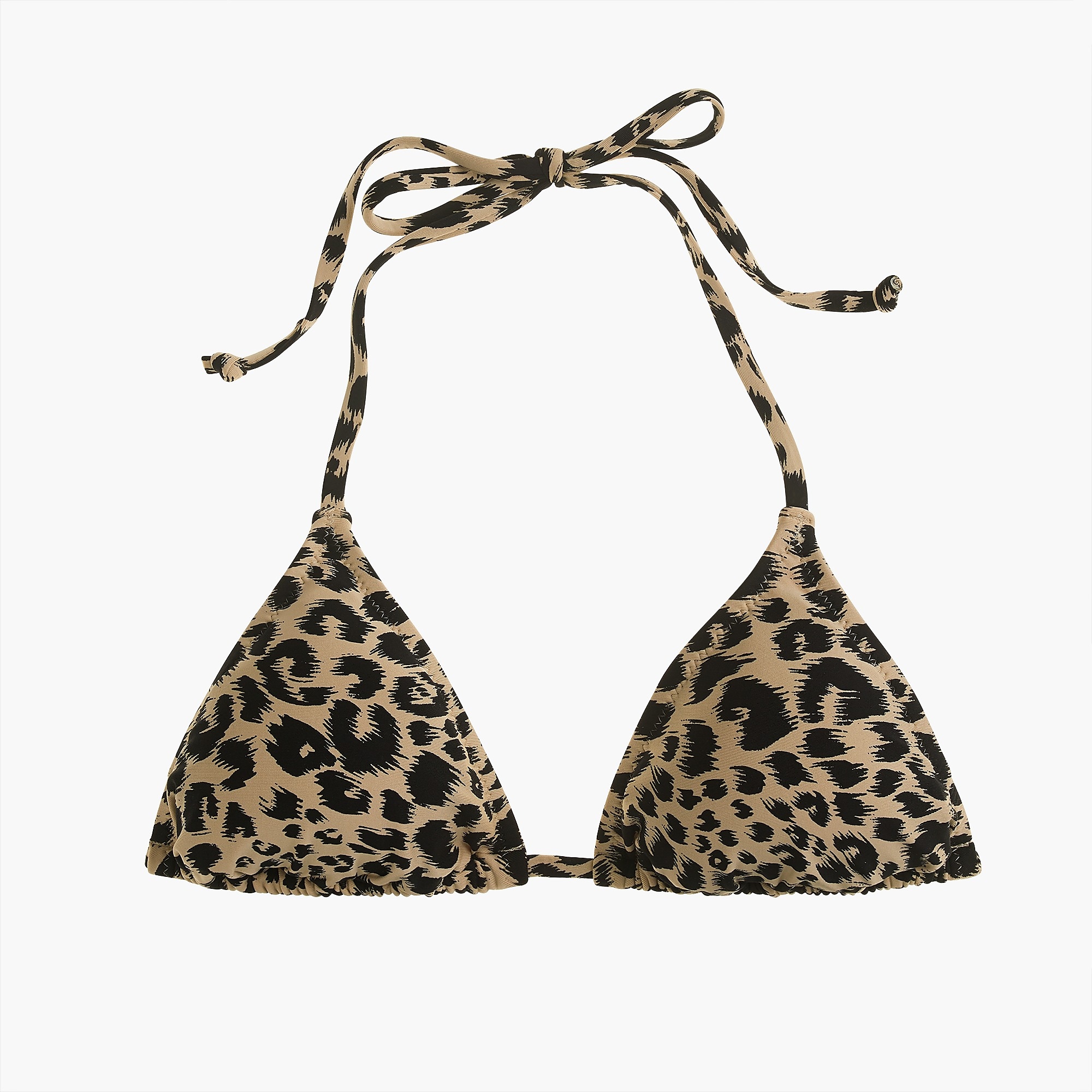 Women's String Bikini Top In Leopard Print - Women's Swim | J.Crew
