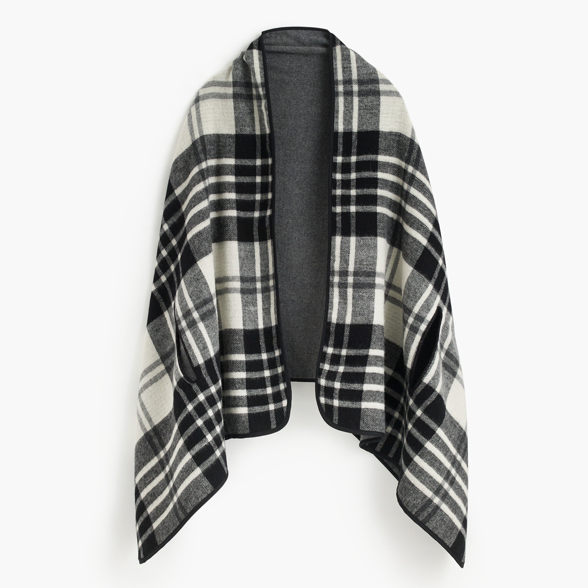 Plaid cape scarf Women scarves J.Crew