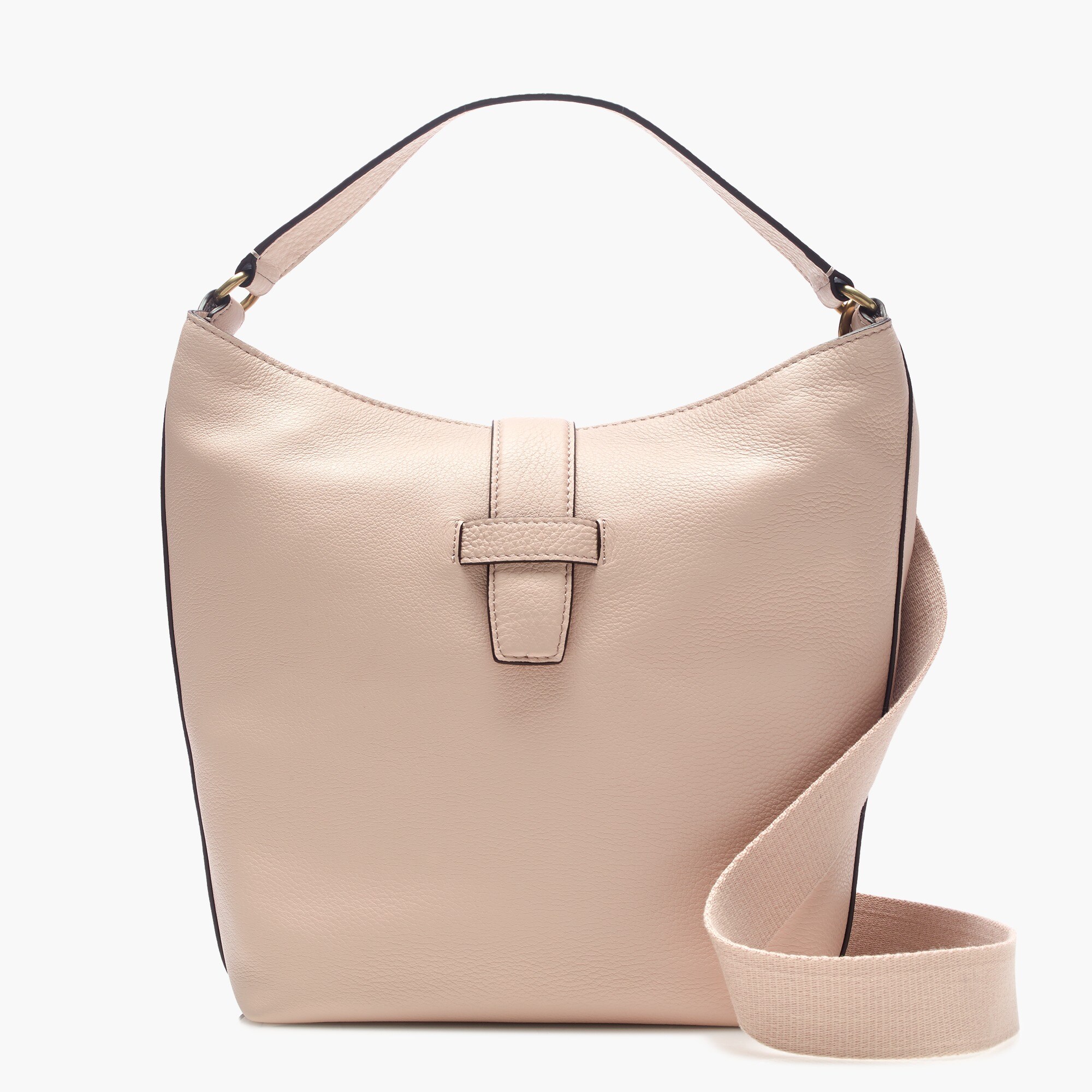 Signet Hobo Bag In Italian Leather For Women | J.Crew