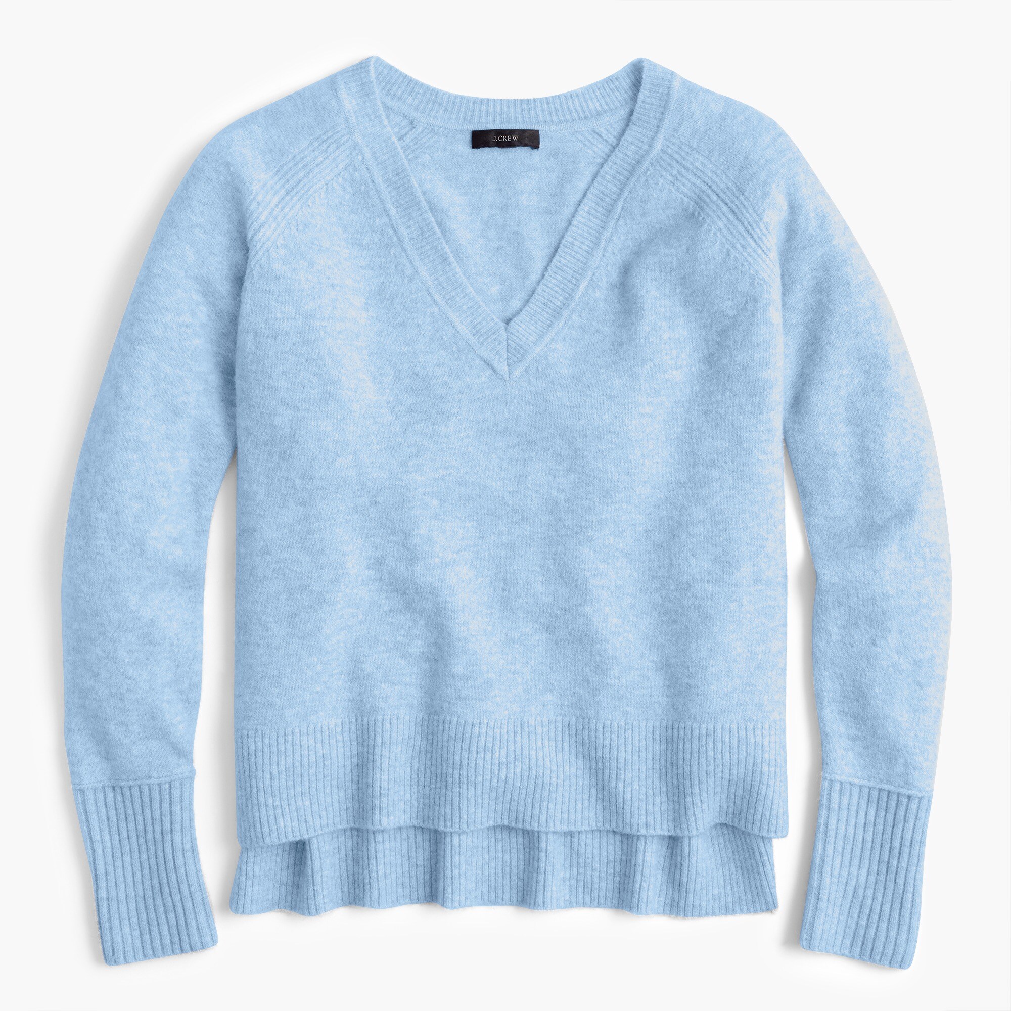 V-neck sweater in yarn