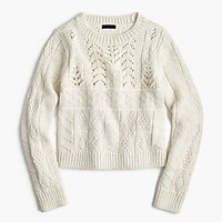 Heritage 1988 cableknit sweater : Women sweaters | J.Crew