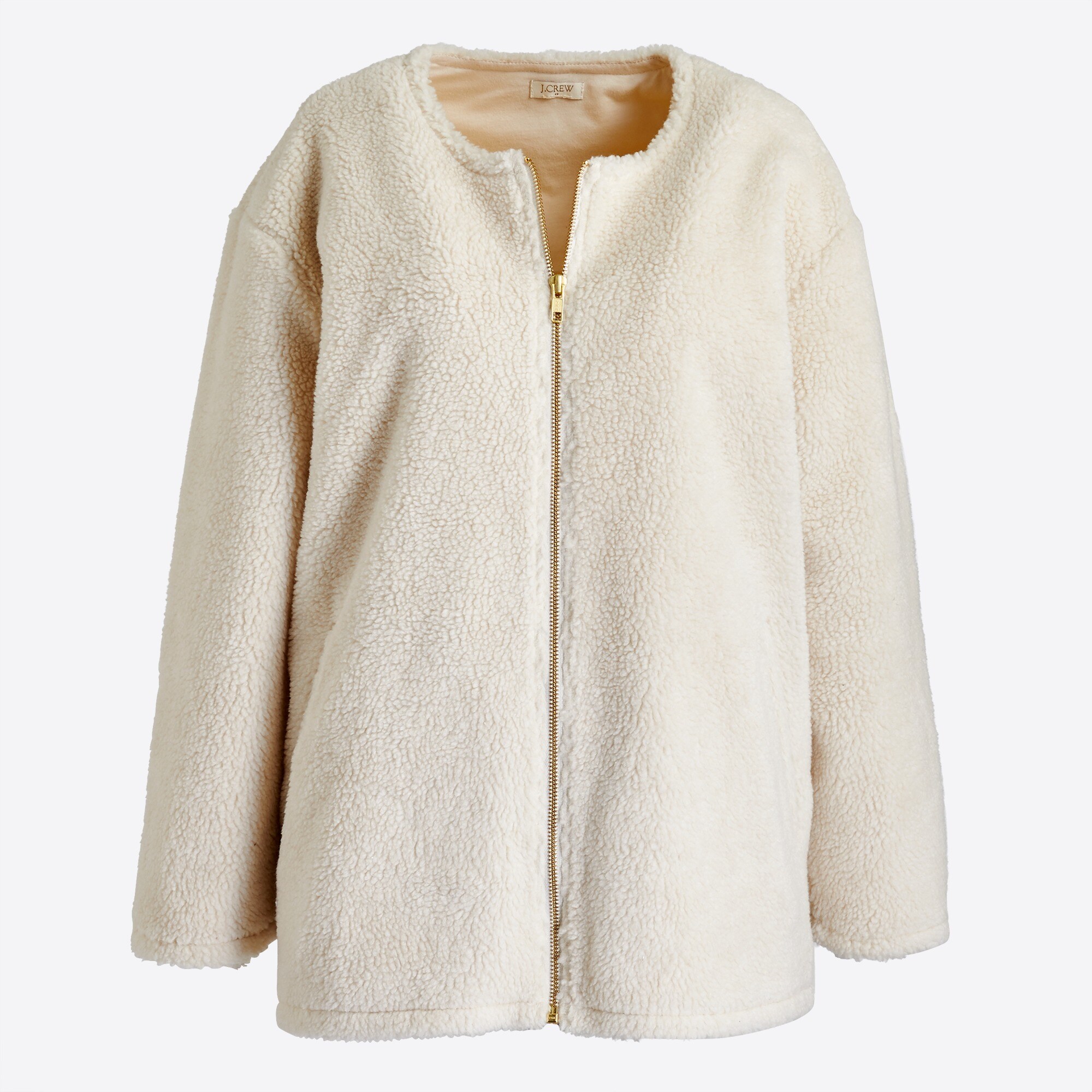 J crew sherpa bomber outlet