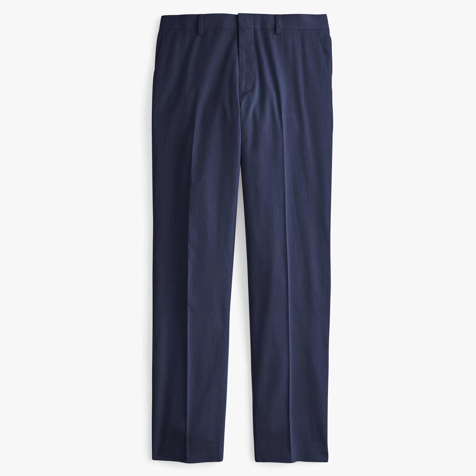 Ludlow Slim-fit unstructured suit pant in stretch cotton