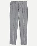 Ludlow Slim-fit unstructured suit pant in cotton-linen