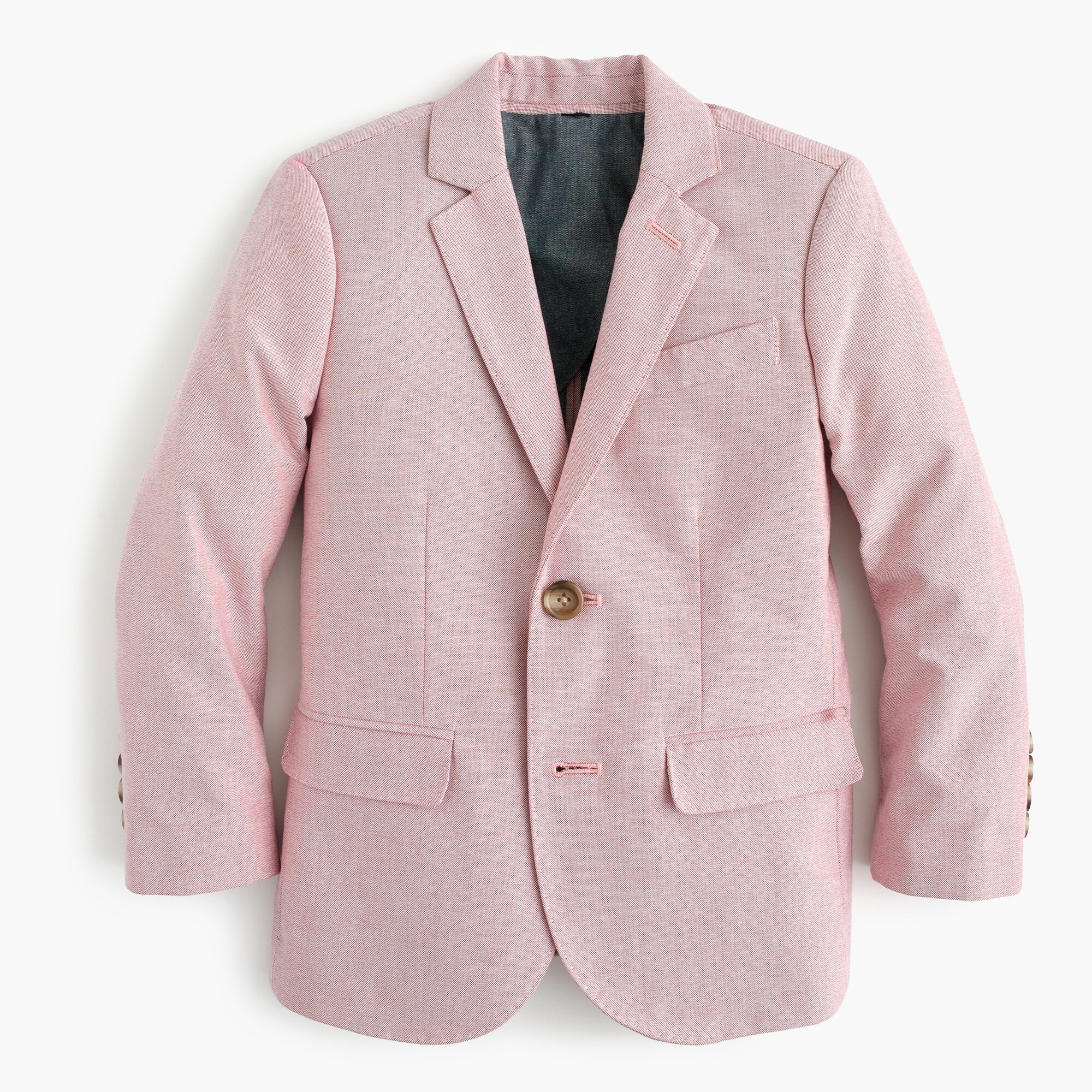 Boys' Ludlow suit jacket in stretch oxford cloth