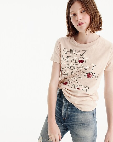 j.crew: "shiraz" t-shirt for women