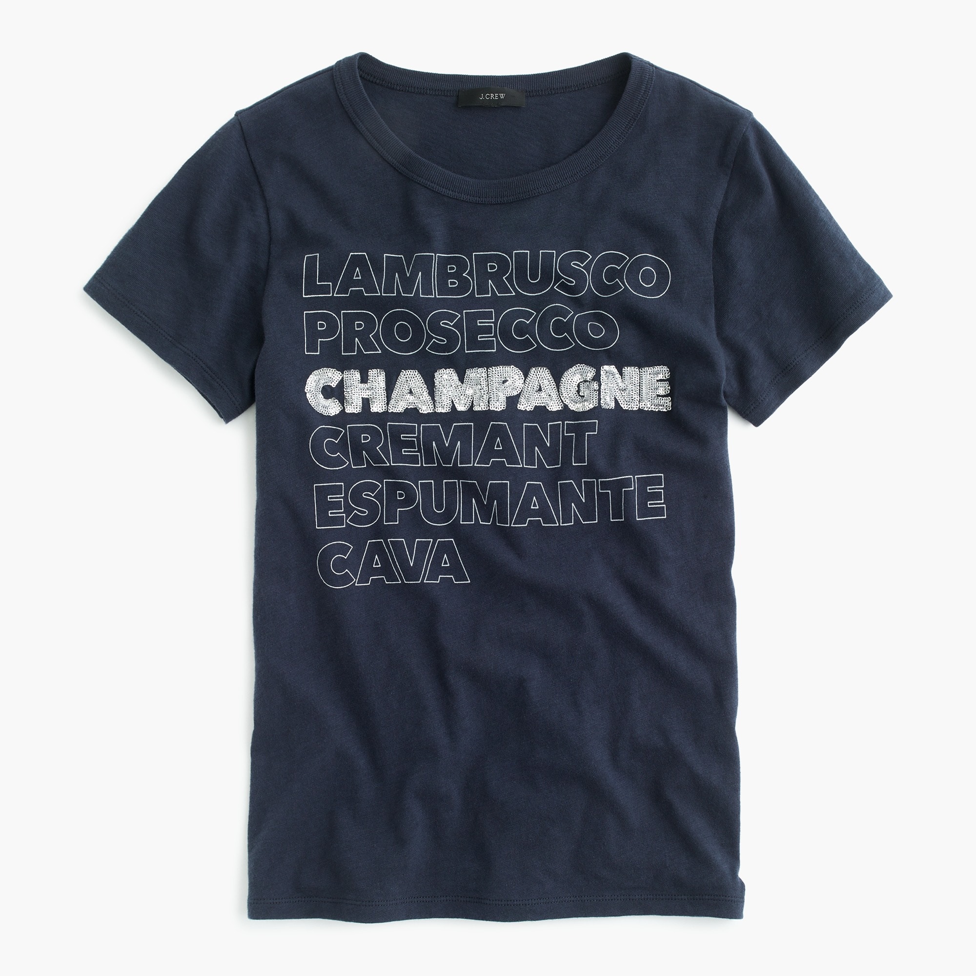 champagne t shirt
