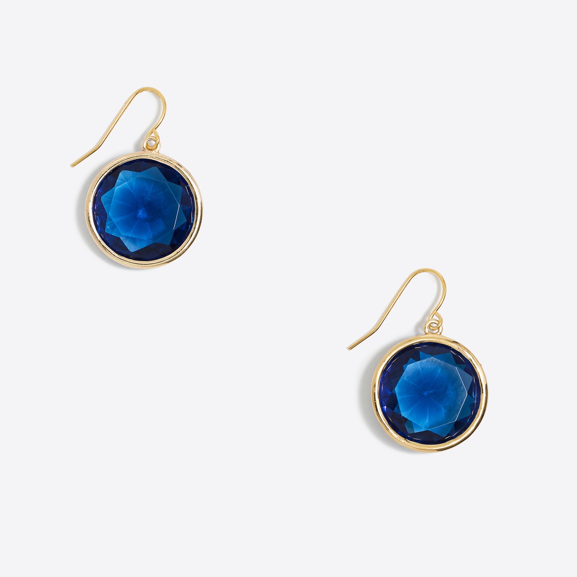 Simple crystal drop earrings