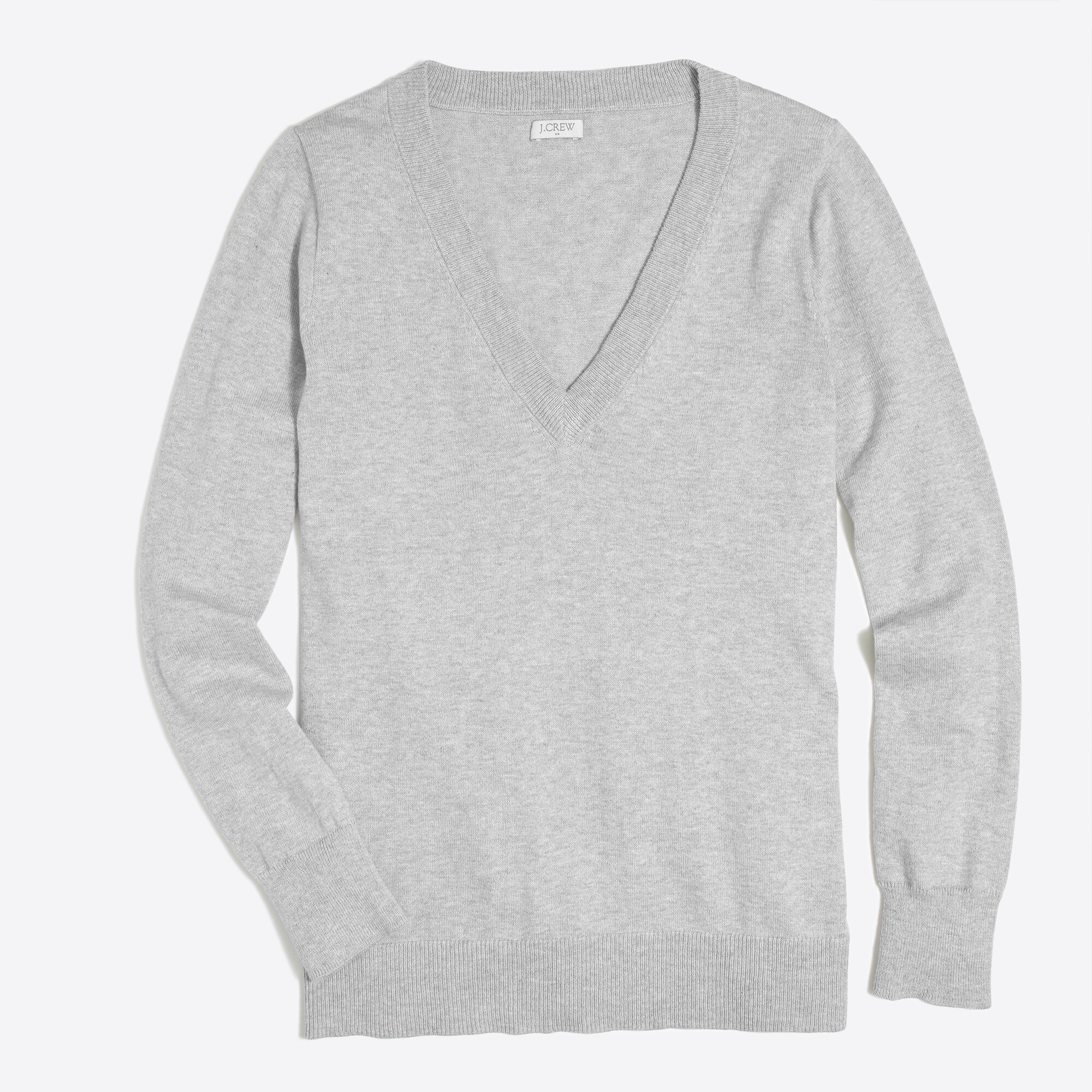 Cotton V-neck sweater