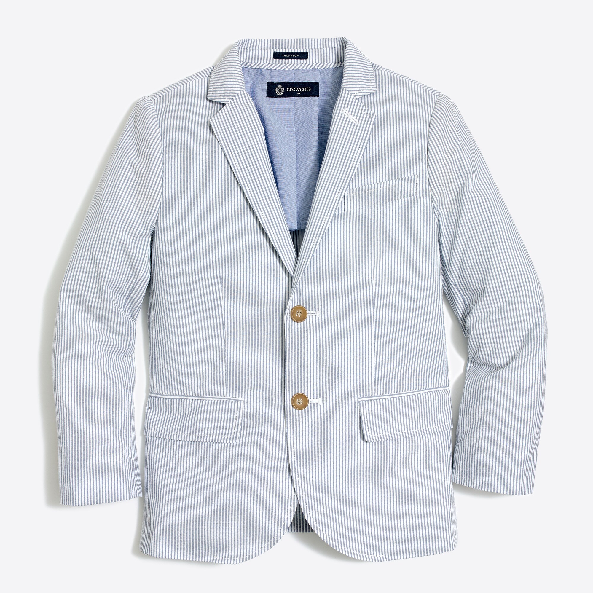 Boys' Thompson blazer in seersucker