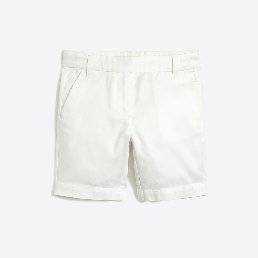 factory: girls' bermuda short for girls, right side, view zoomed