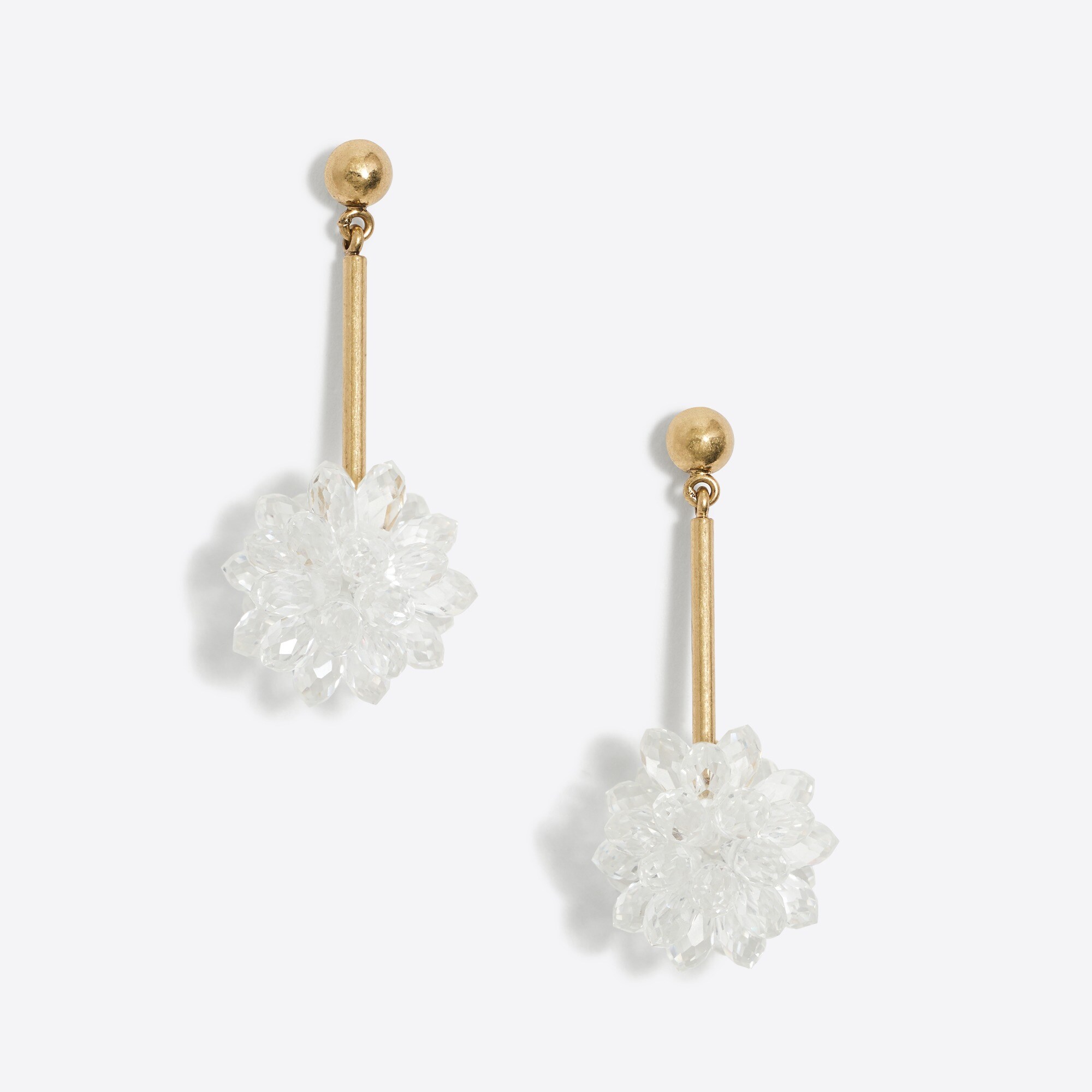 Snowdrop statement earrings