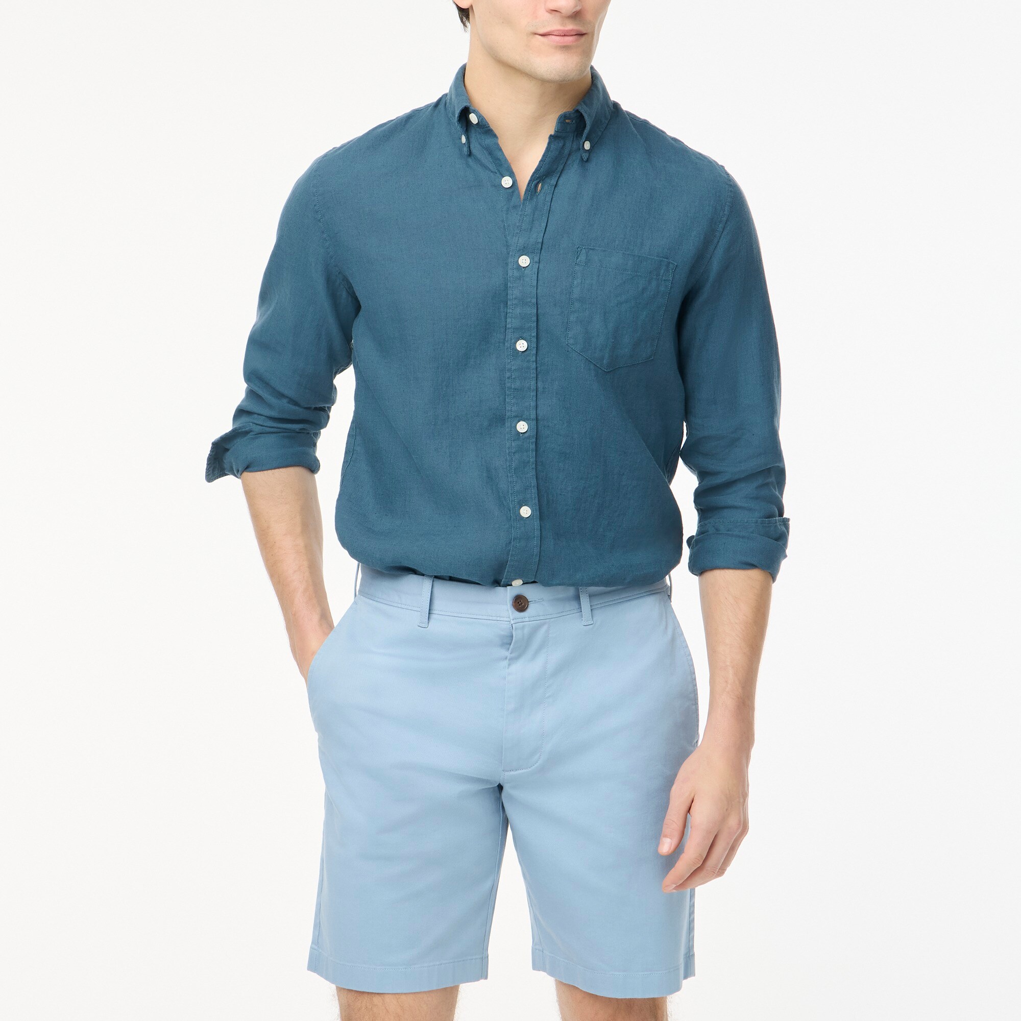 9" flex chino short