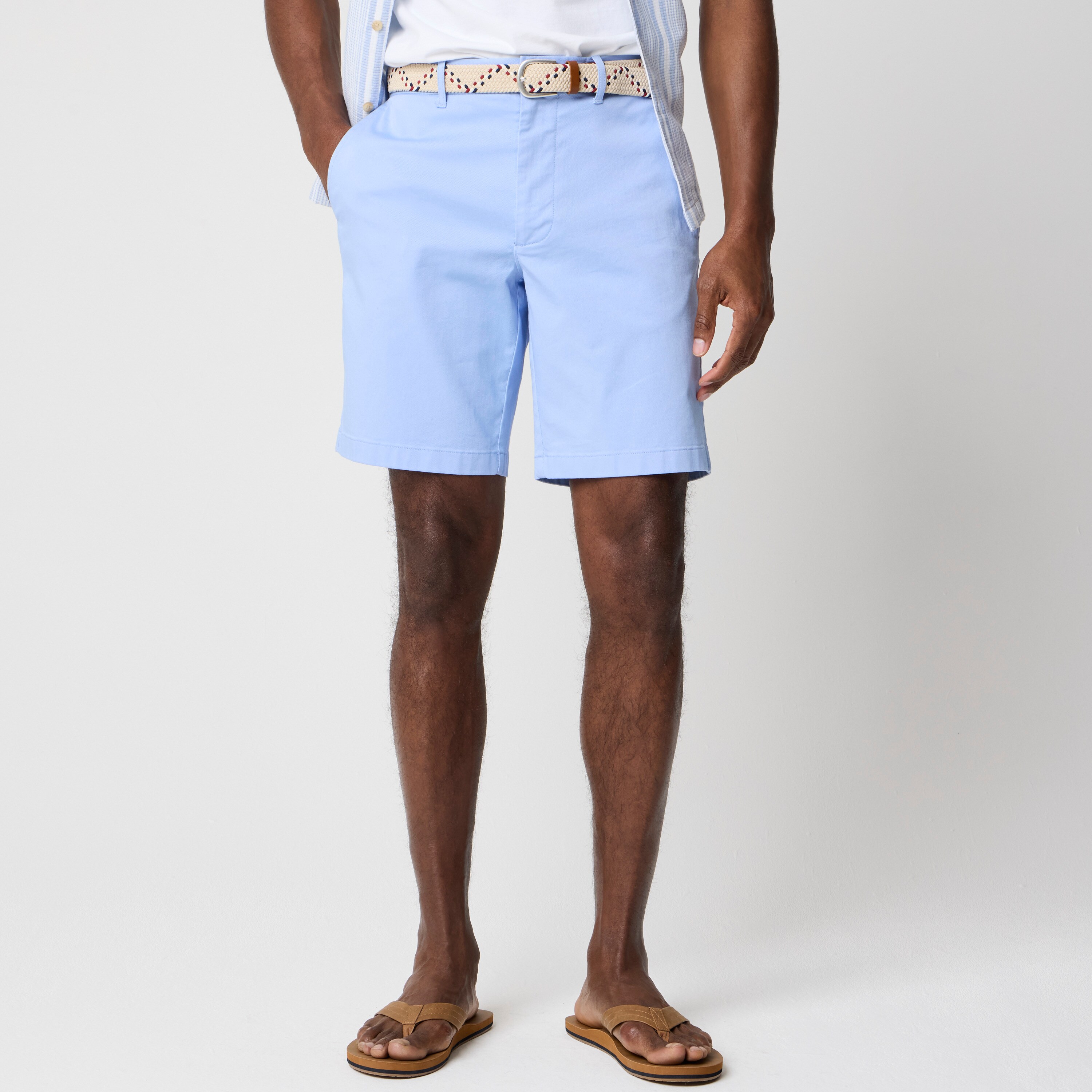 9" flex chino short