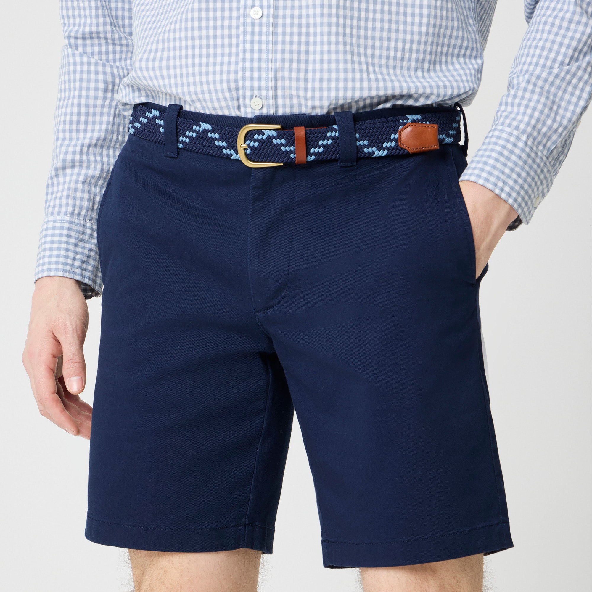 9" flex chino short