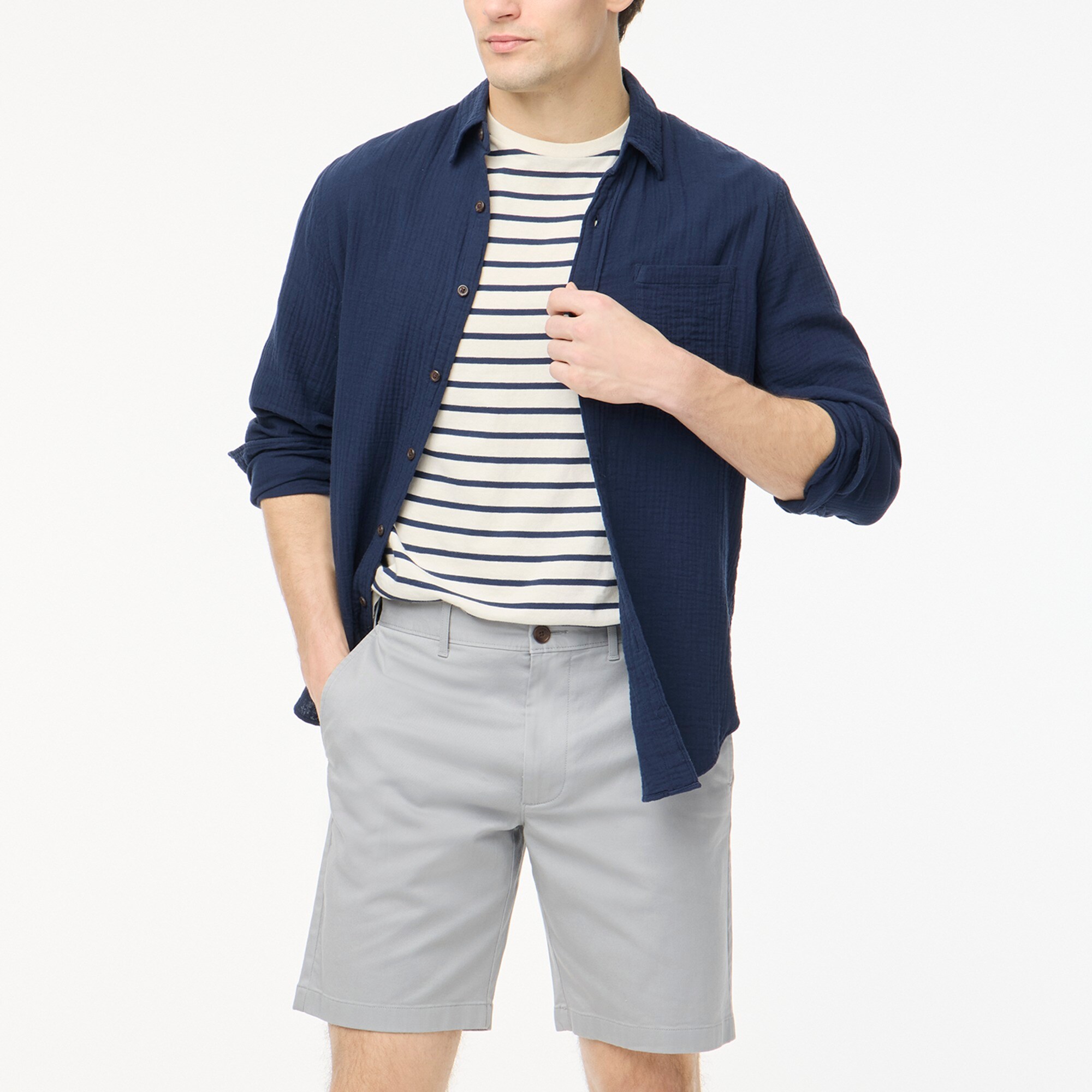  9&quot; flex chino short