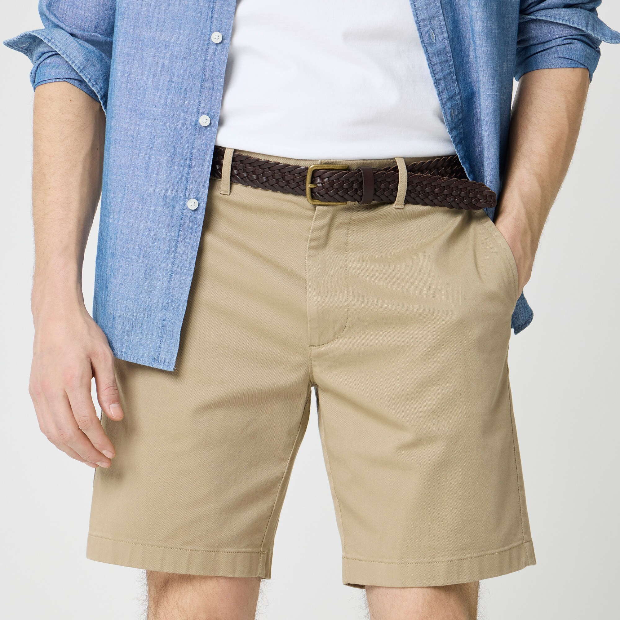 9" flex chino short