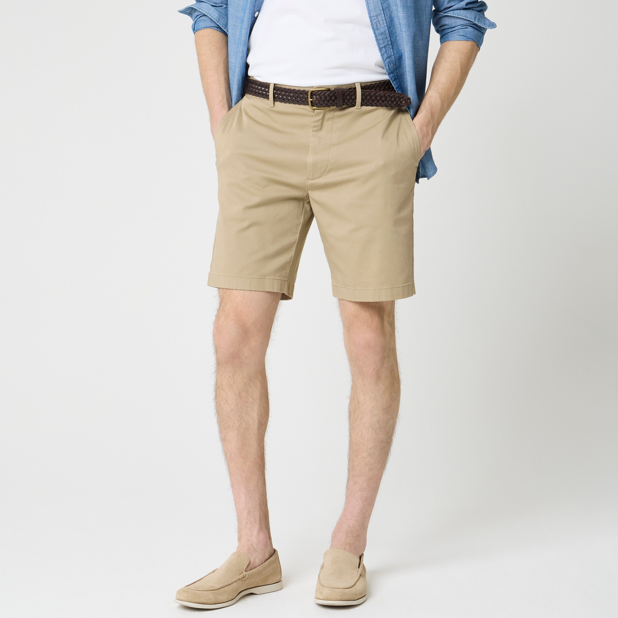mens 9" flex chino short