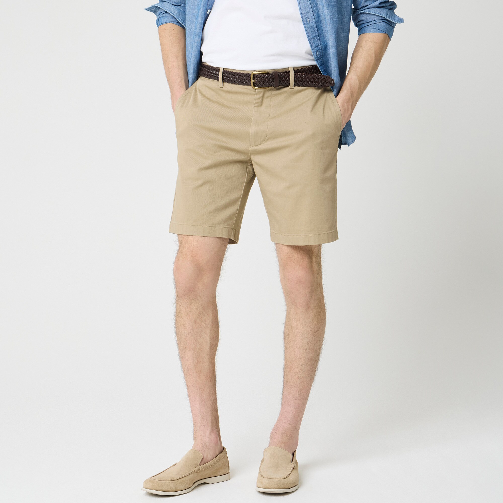 9" flex chino short
