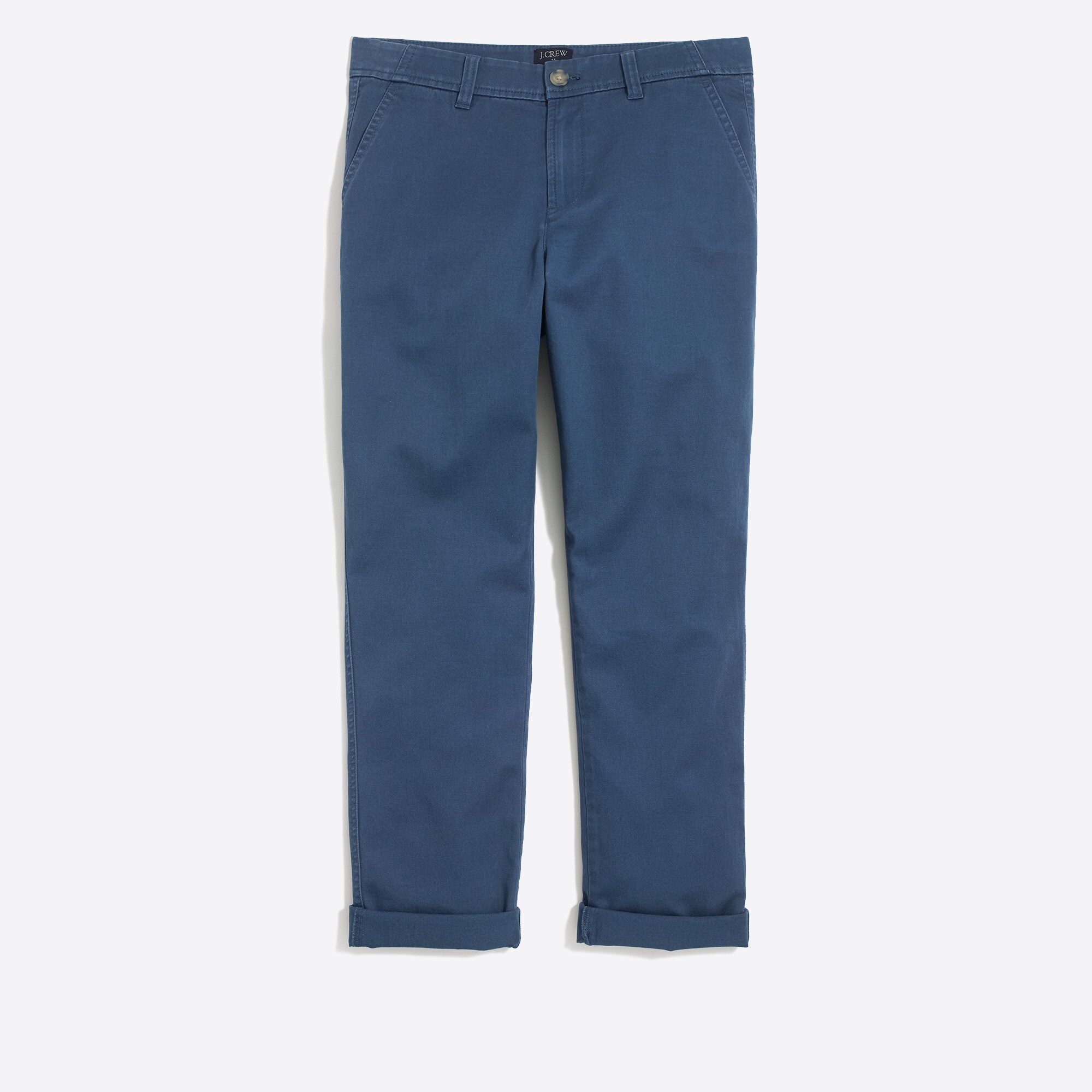 slim boyfriend chino pant for women