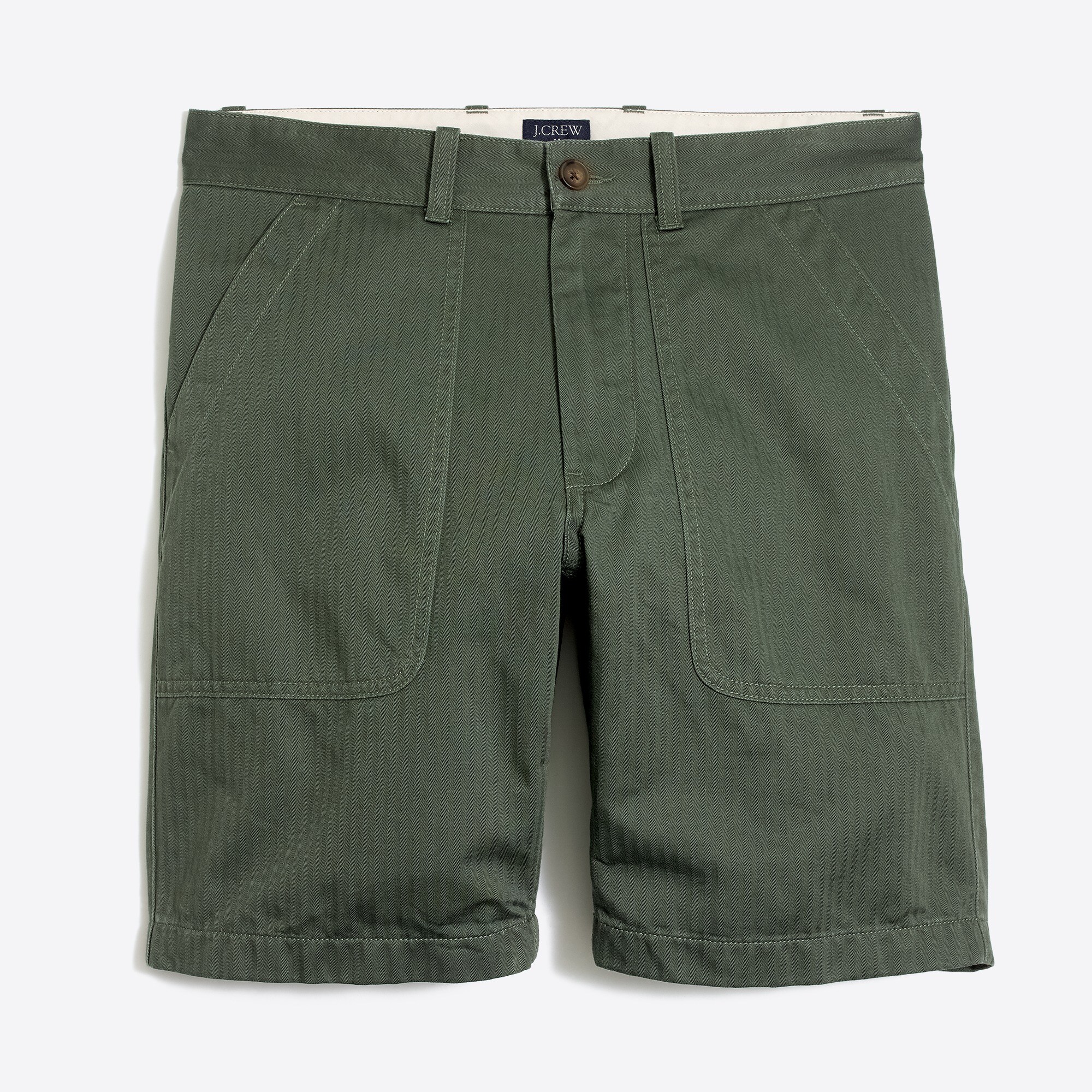 9" utility short for men