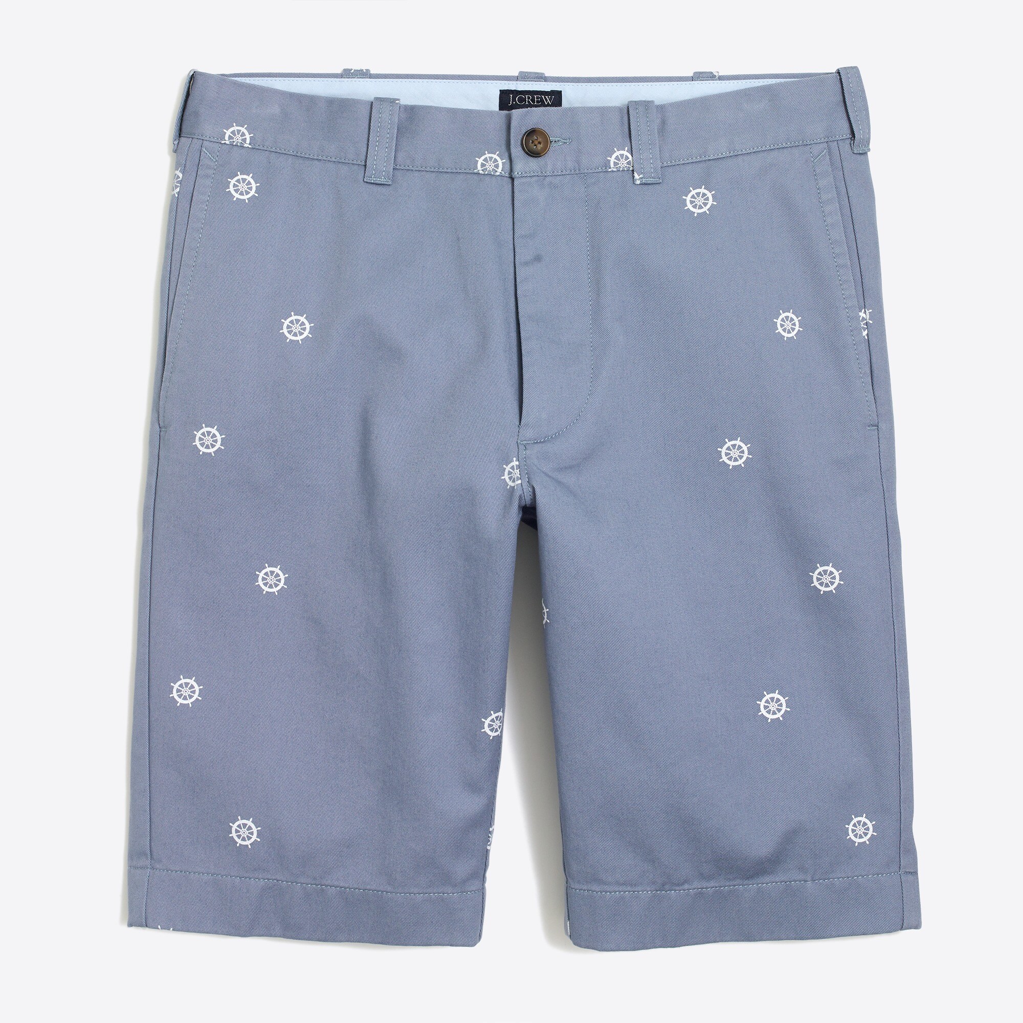 11" Rivington printed khaki short