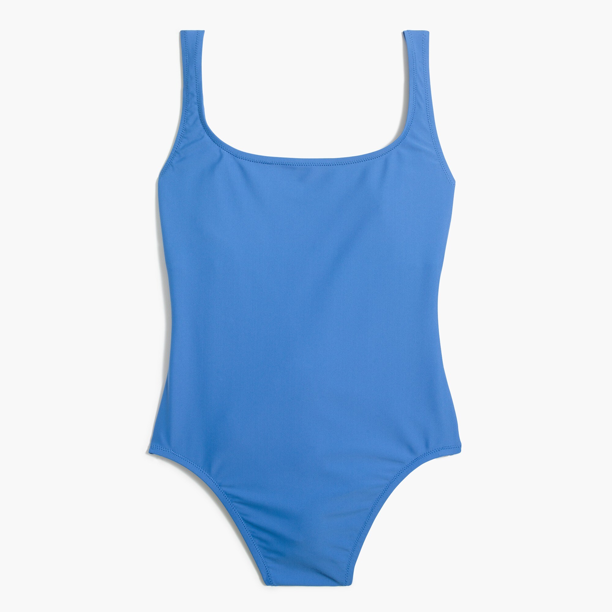 Scoopback one-piece swimsuit