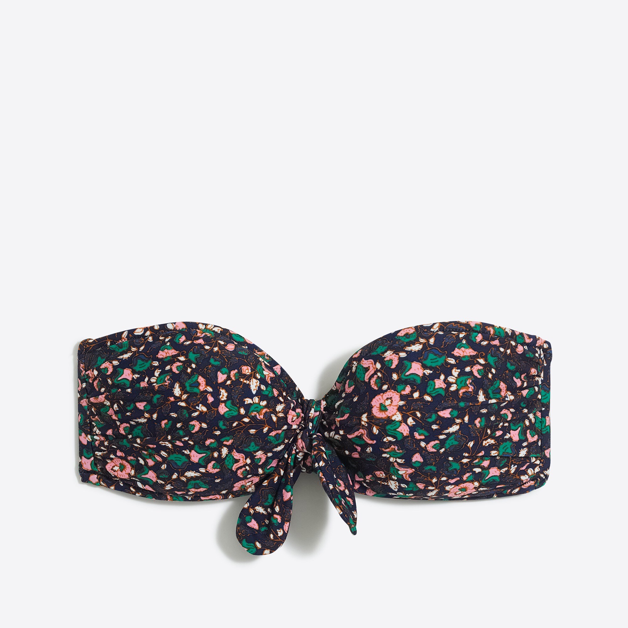 Tie-front bandeau top