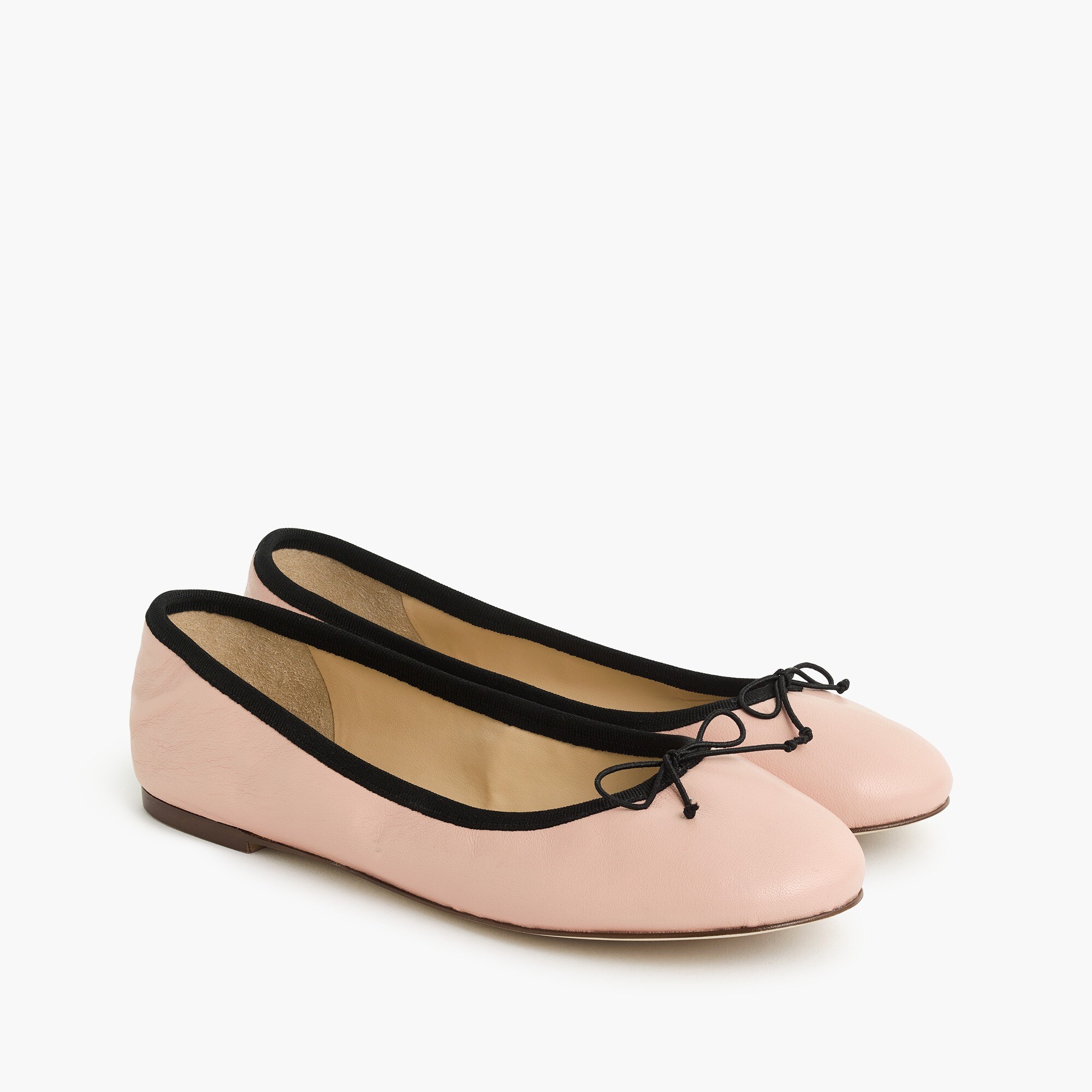 womens Evie ballet flats in leather