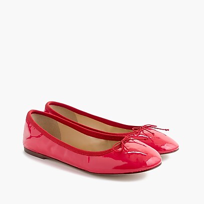 Evie ballet flats in patent leather women shoes c
