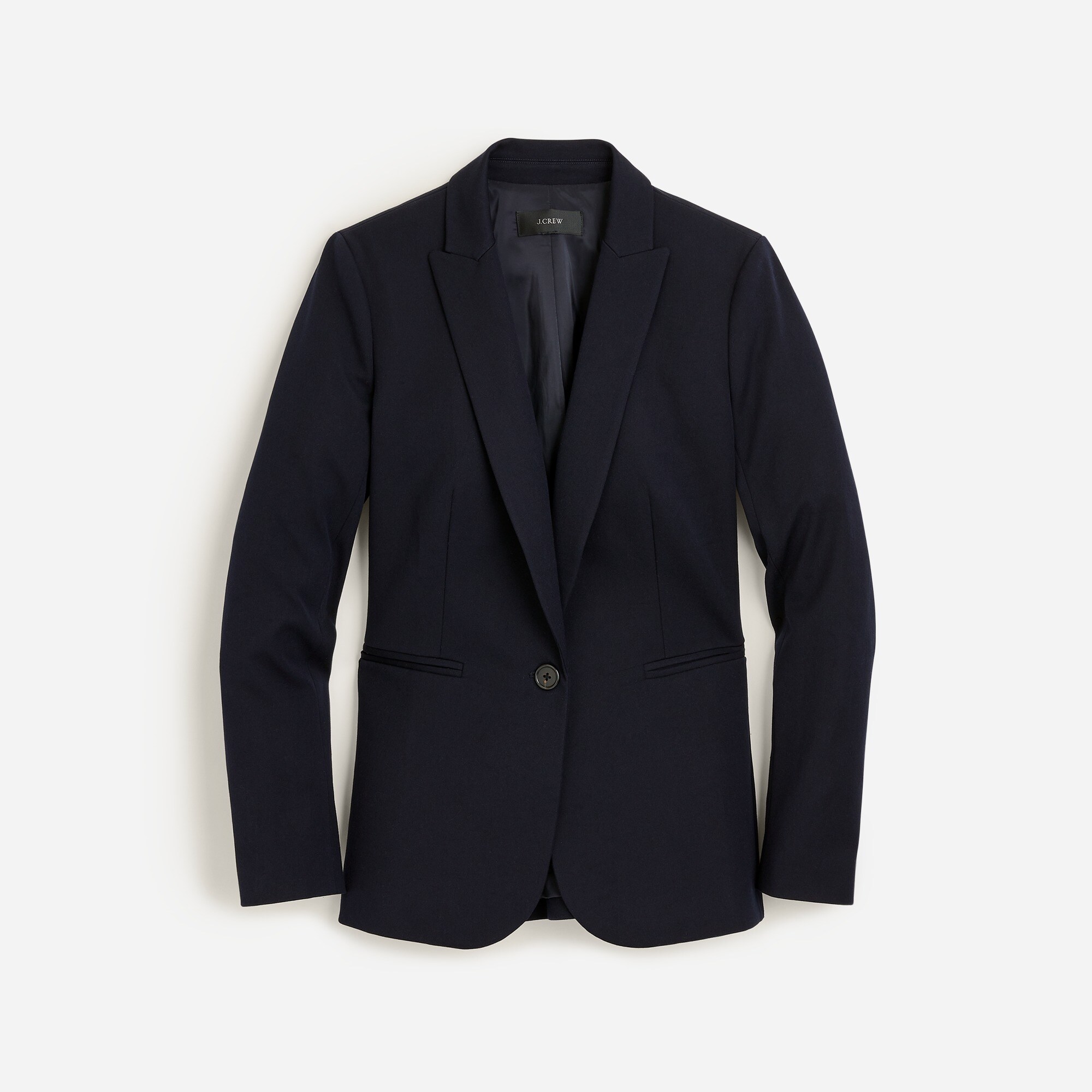 Parke blazer in bi-stretch cotton blend